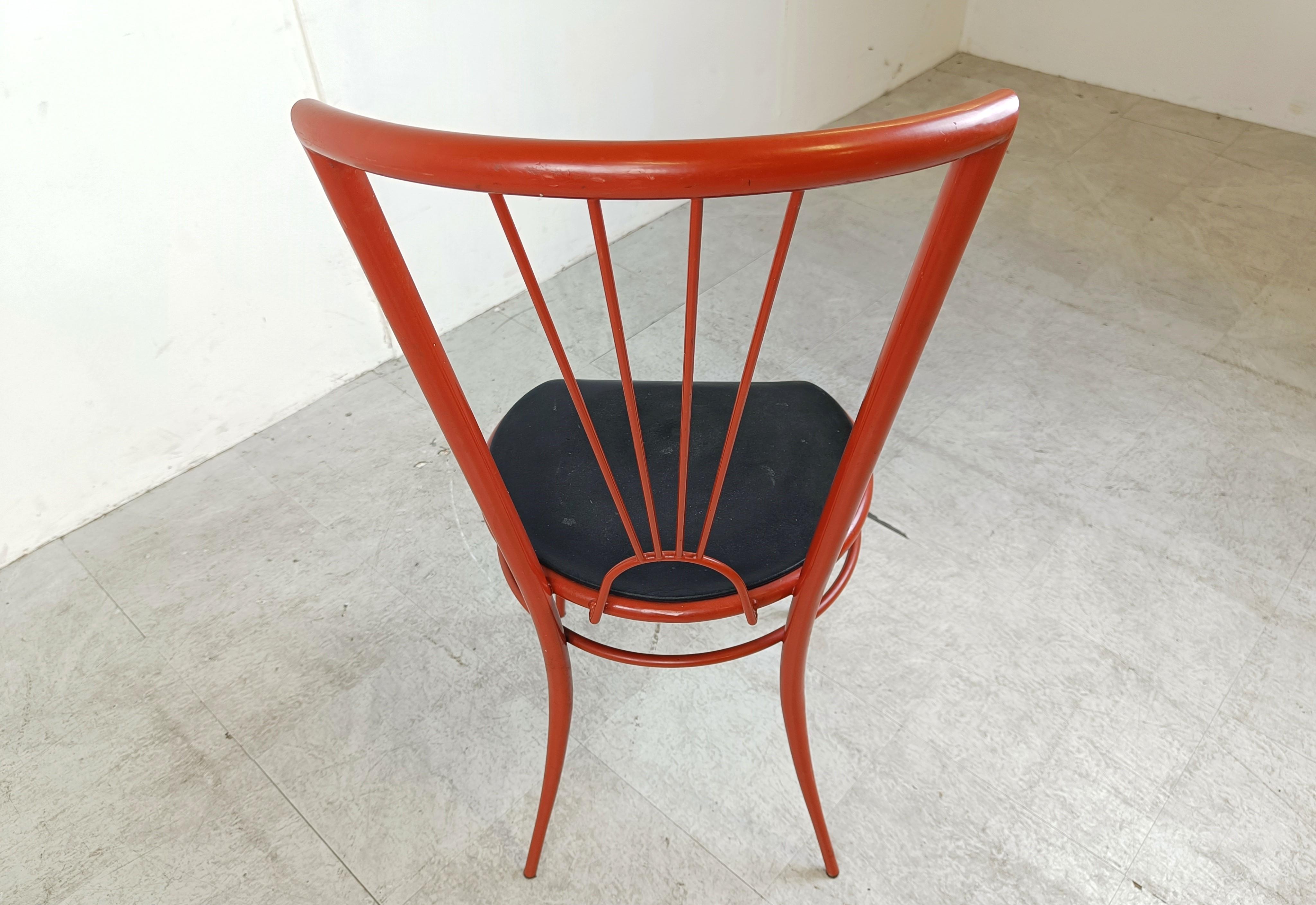Post modern dining chairs, 1980s For Sale 4