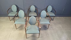 Post modern dining chairs by Belgochrom, set of 6 - 1980s