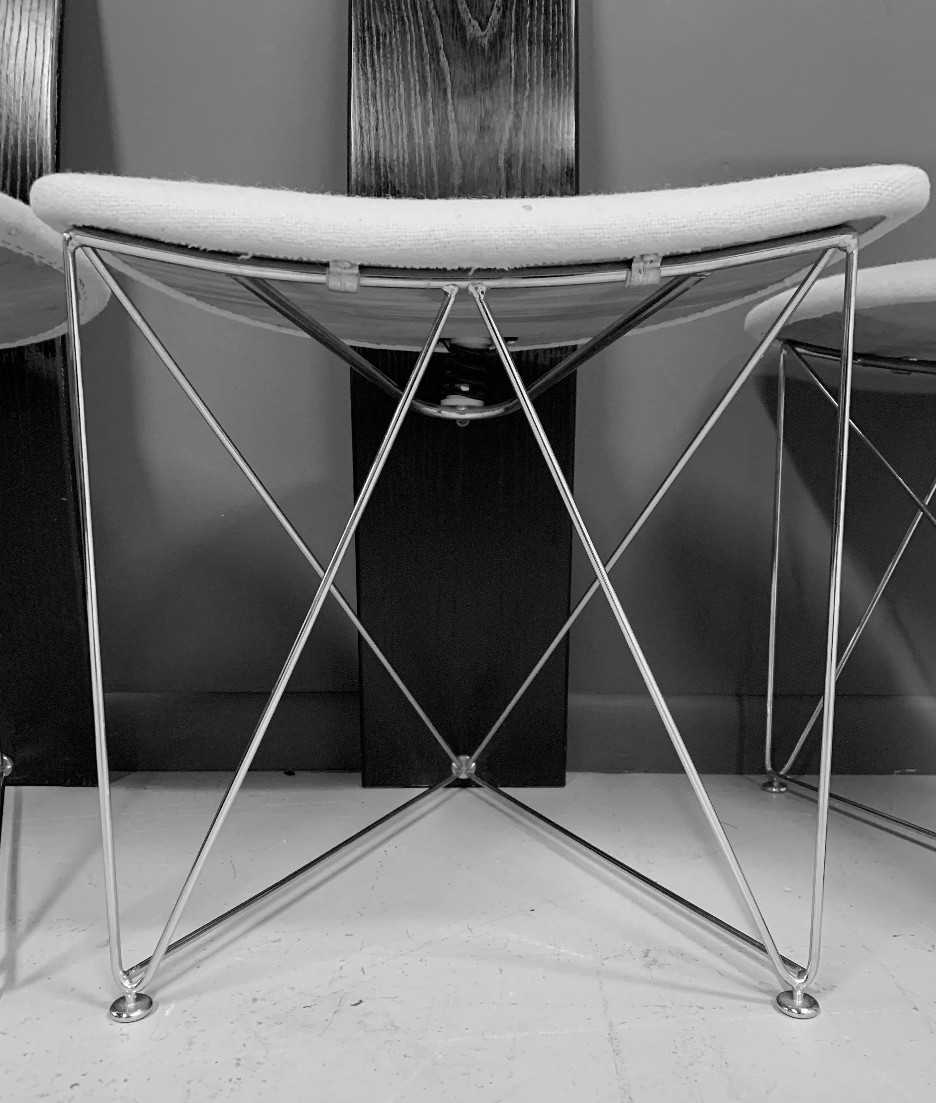 20th Century Postmodern Dining Chairs by Torstein Flatøy for Bahus 1980 Set of 4