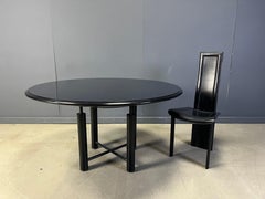 Tavolo da pranzo post moderno di Roche Bobois, anni '80