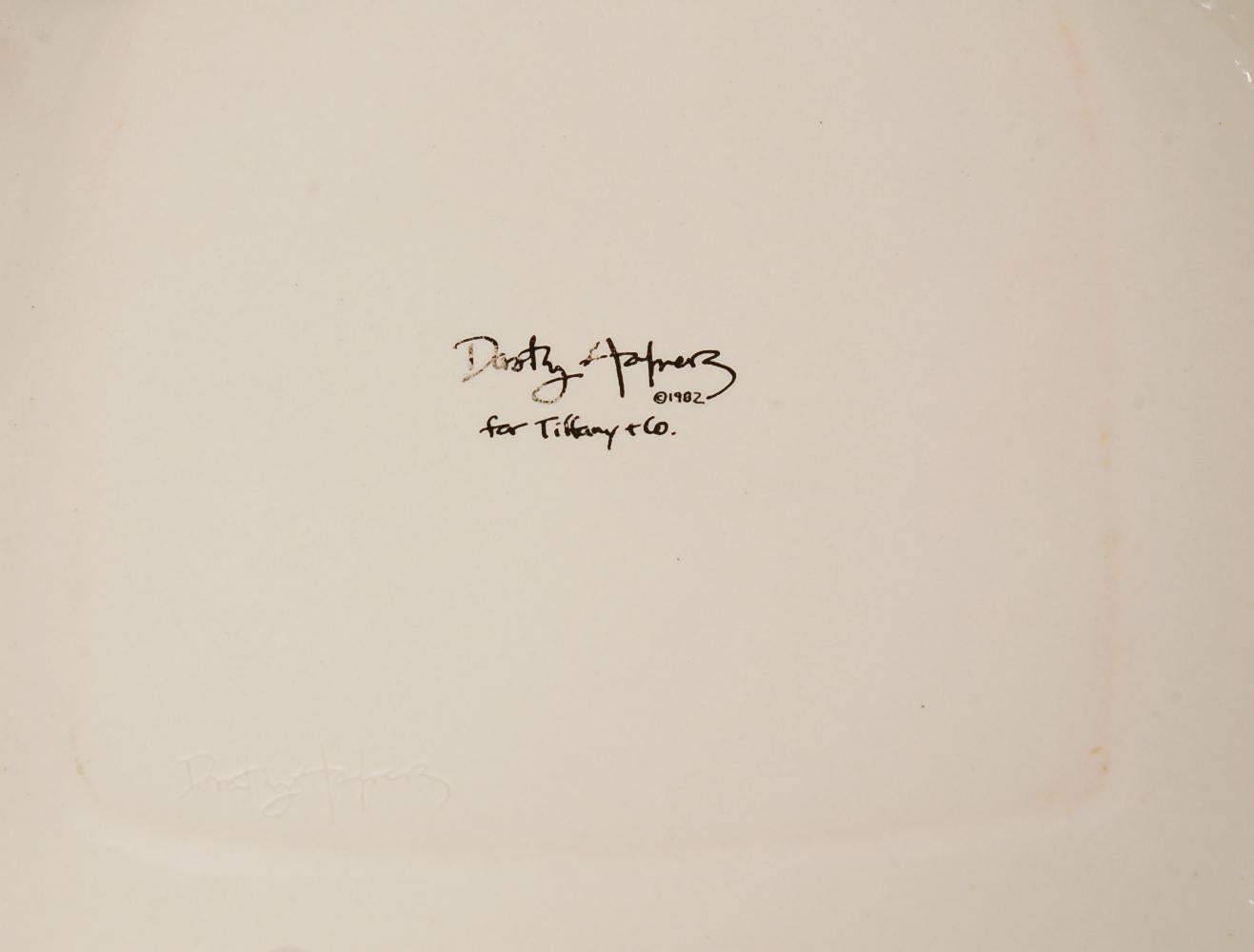 Américain Service de vaisselle postmoderne de Dorothy Hafner pour Tiffany & Co. 