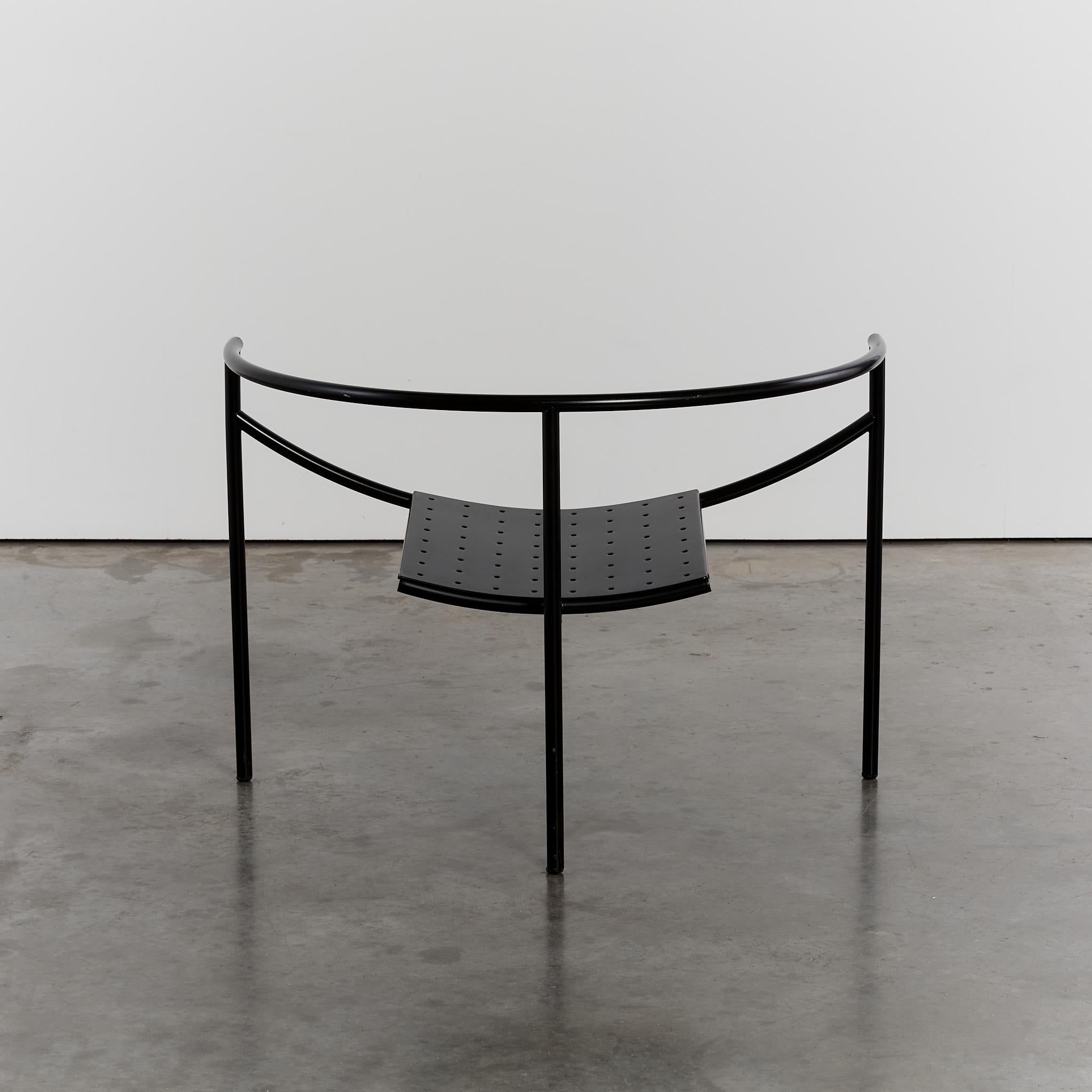 Postmoderner Dr Sonderbar-Stuhl in Schwarz von Philippe Starck 2