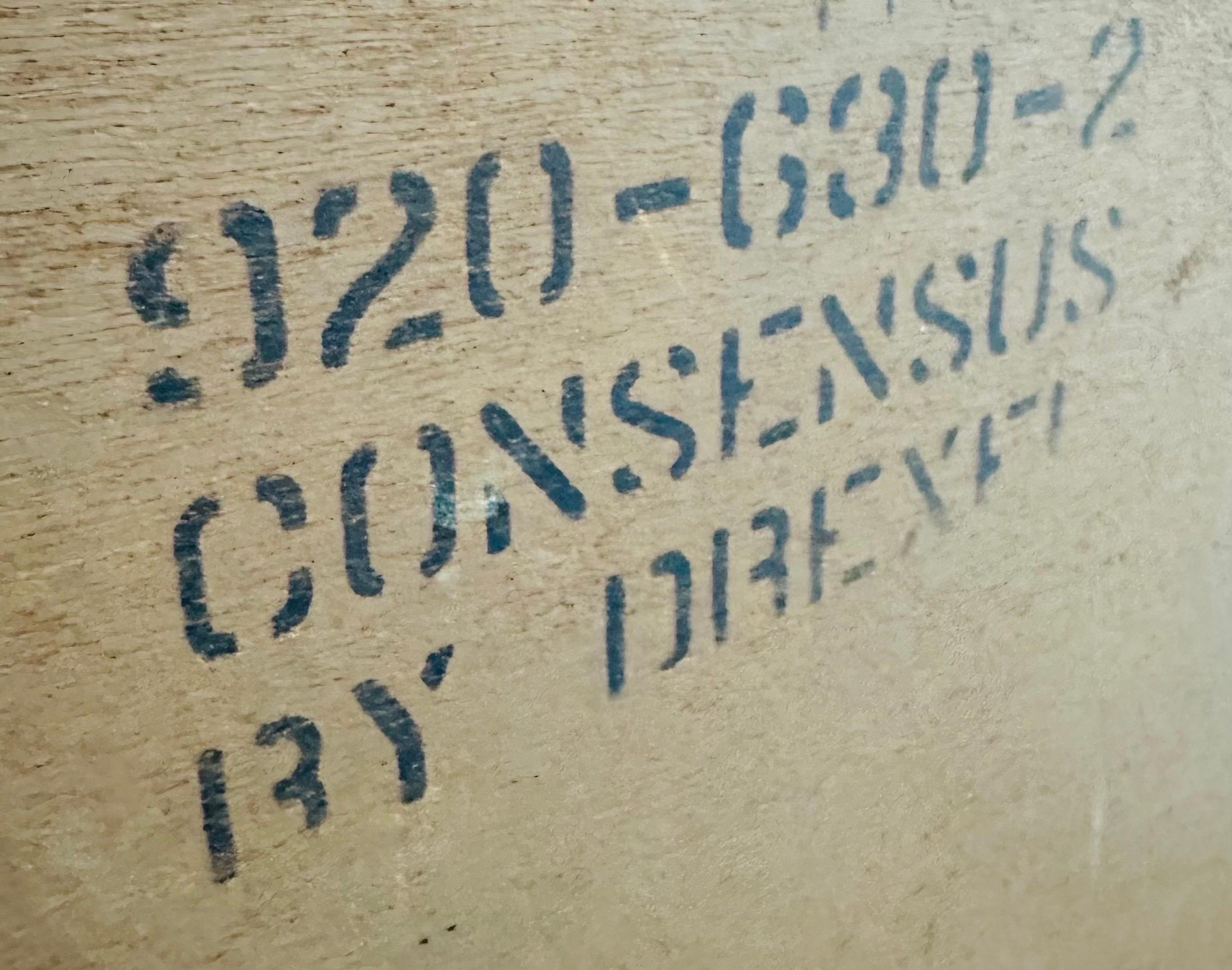 Post-Modern Drexel “Consensus” Black Nightstands 3