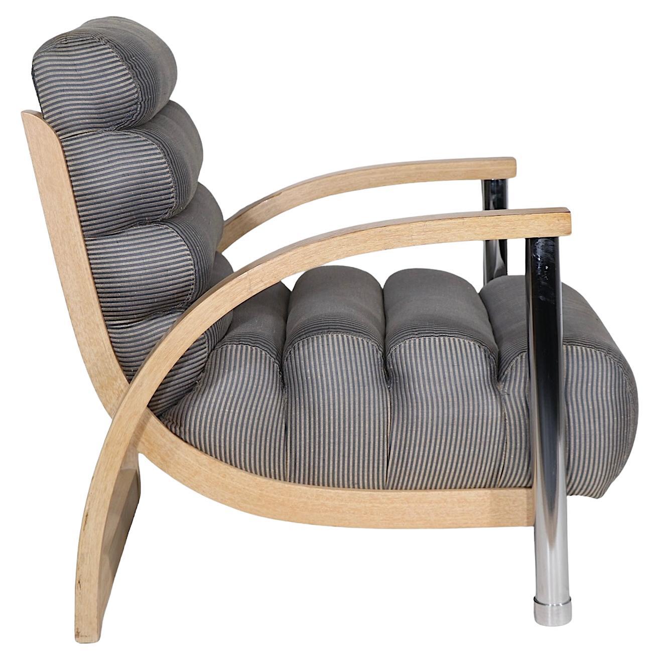 Chaise longue Eclipse postmoderne de Jay Specter pour Century Furniture vers 1970/80