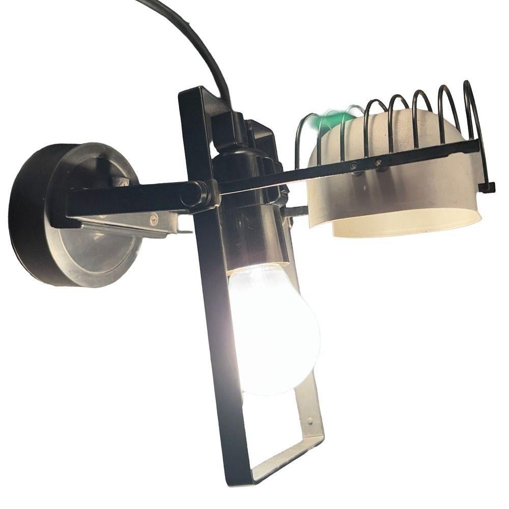 Lampada da parete postmoderna Ernesto Gismondi 