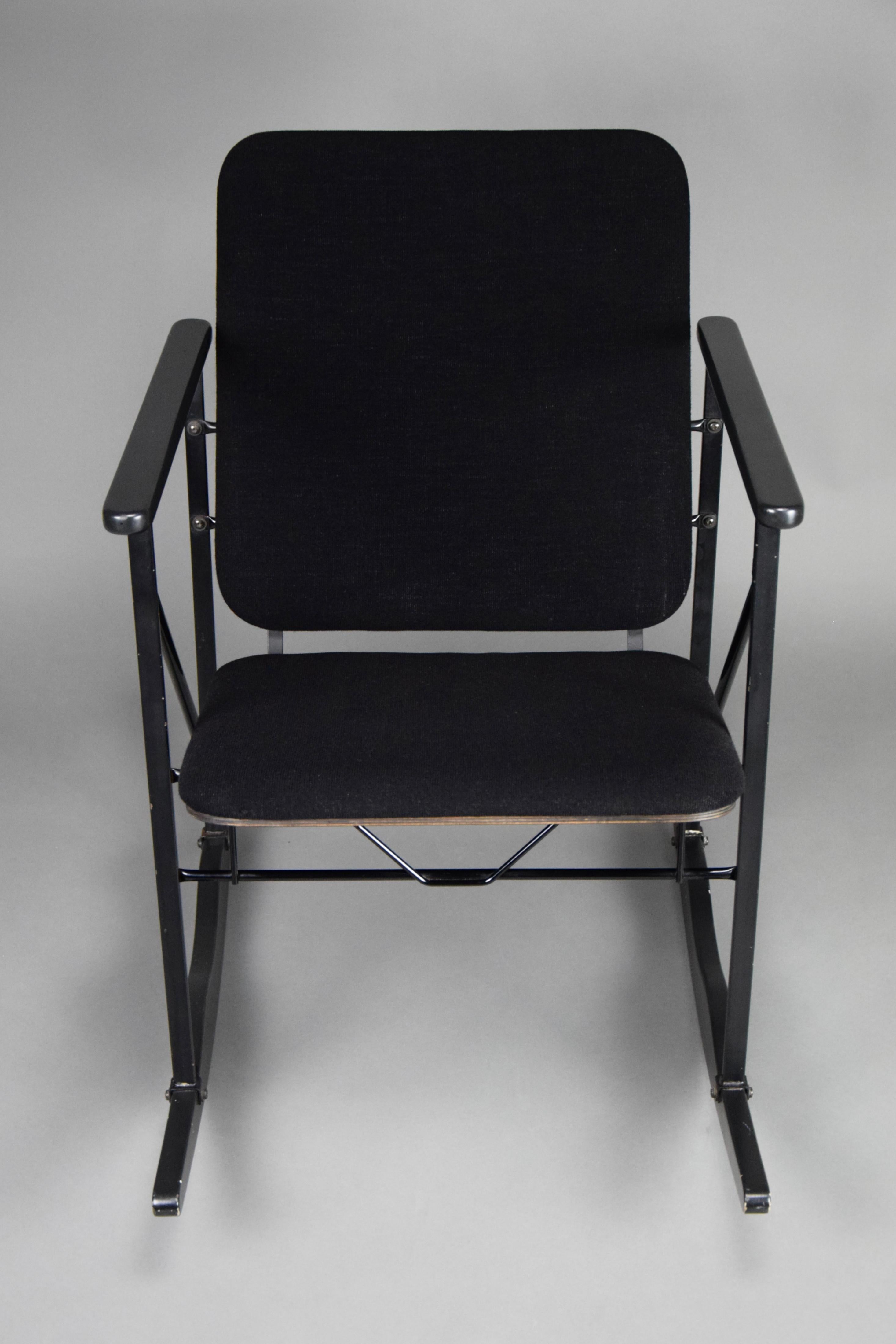Post Modern Experiment Rocking Chair by Yrjö Kukkapuro For Sale 3