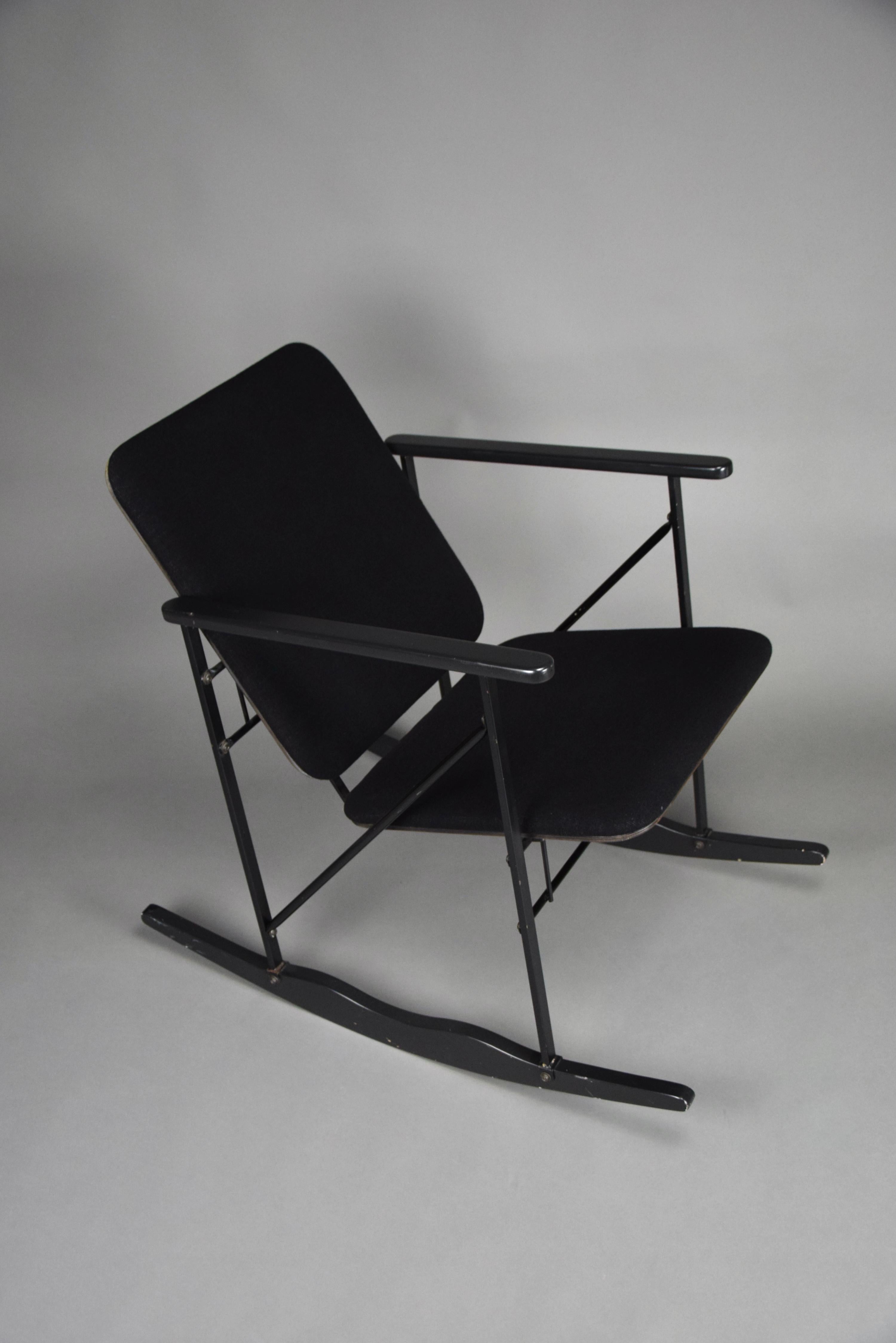 Post Modern Experiment Rocking Chair by Yrjö Kukkapuro For Sale 1