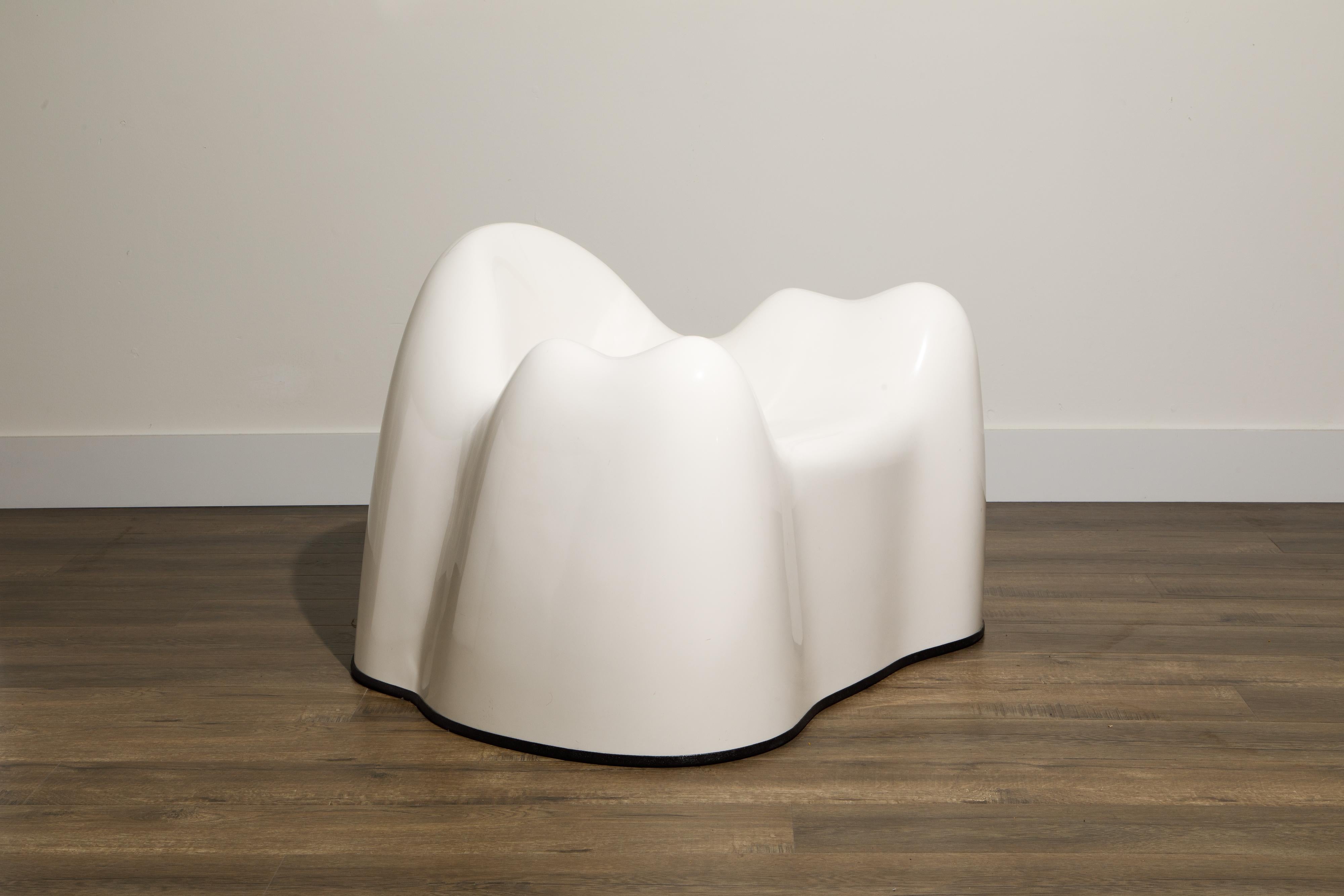 Contemporary Post-Modern Fiberglass Molar Chair For Sale