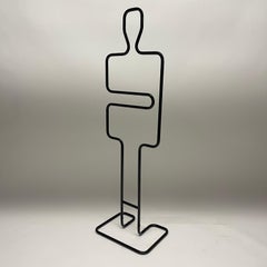 Post-Modern Figural Valet Coat or Towel Rack Attributed to Pierre Cardin
