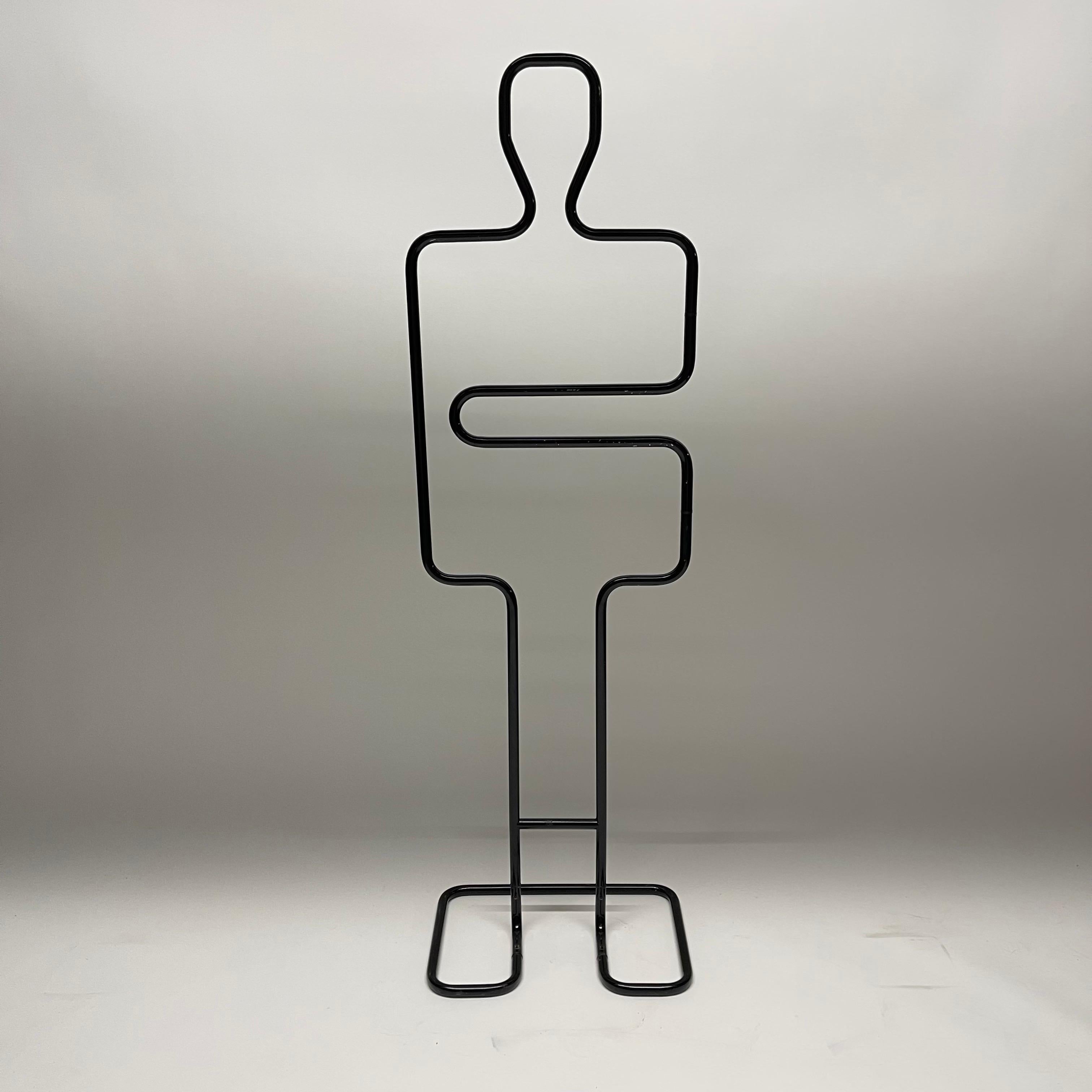 20th Century Post-Modern Figural Valet Coat or Towel Rack Attributed to Pierre Cardin For Sale