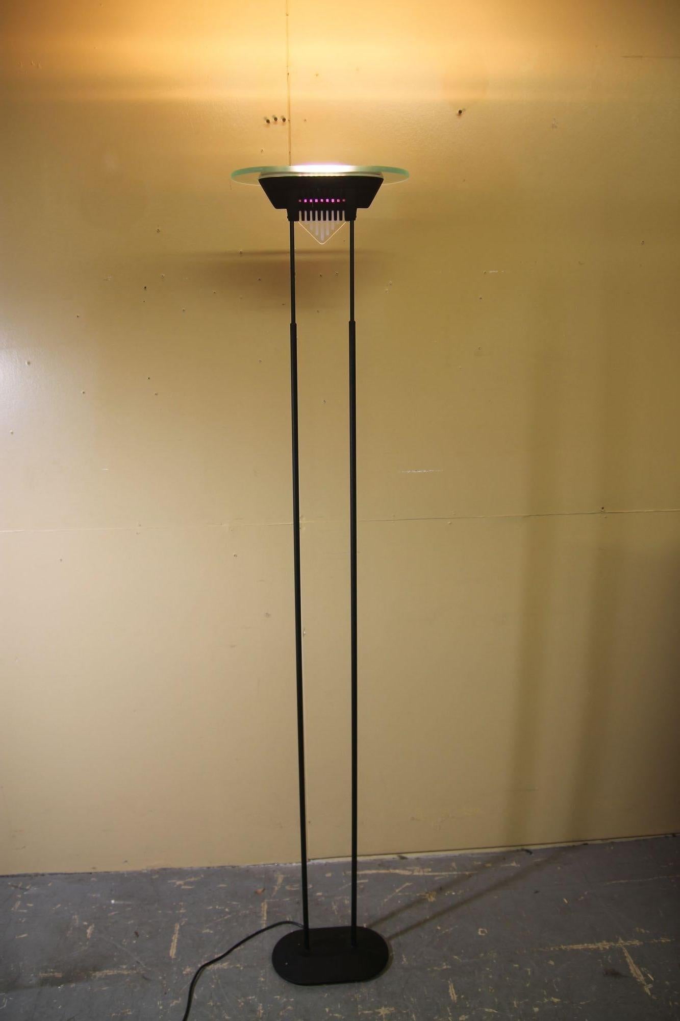 Metal Post Modern Floor Lamp from Artup Lighting For Sale