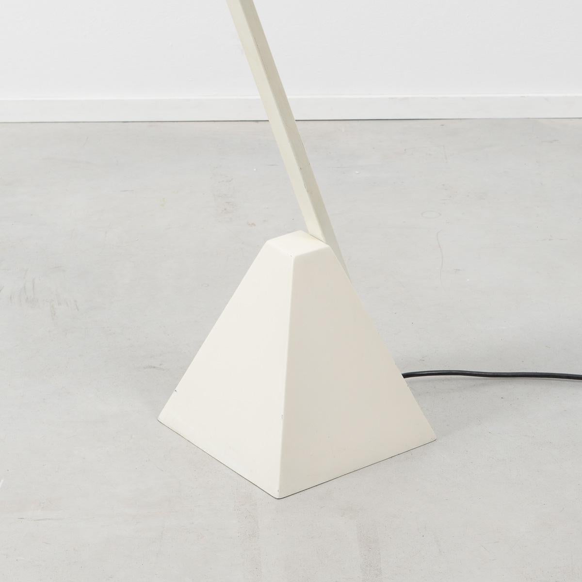 Metal Postmodern Flourescent Floor Lamp
