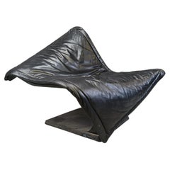Post modern Flying Carpet lounge chair by Simon Desanta by Rosenthal, 1980s
