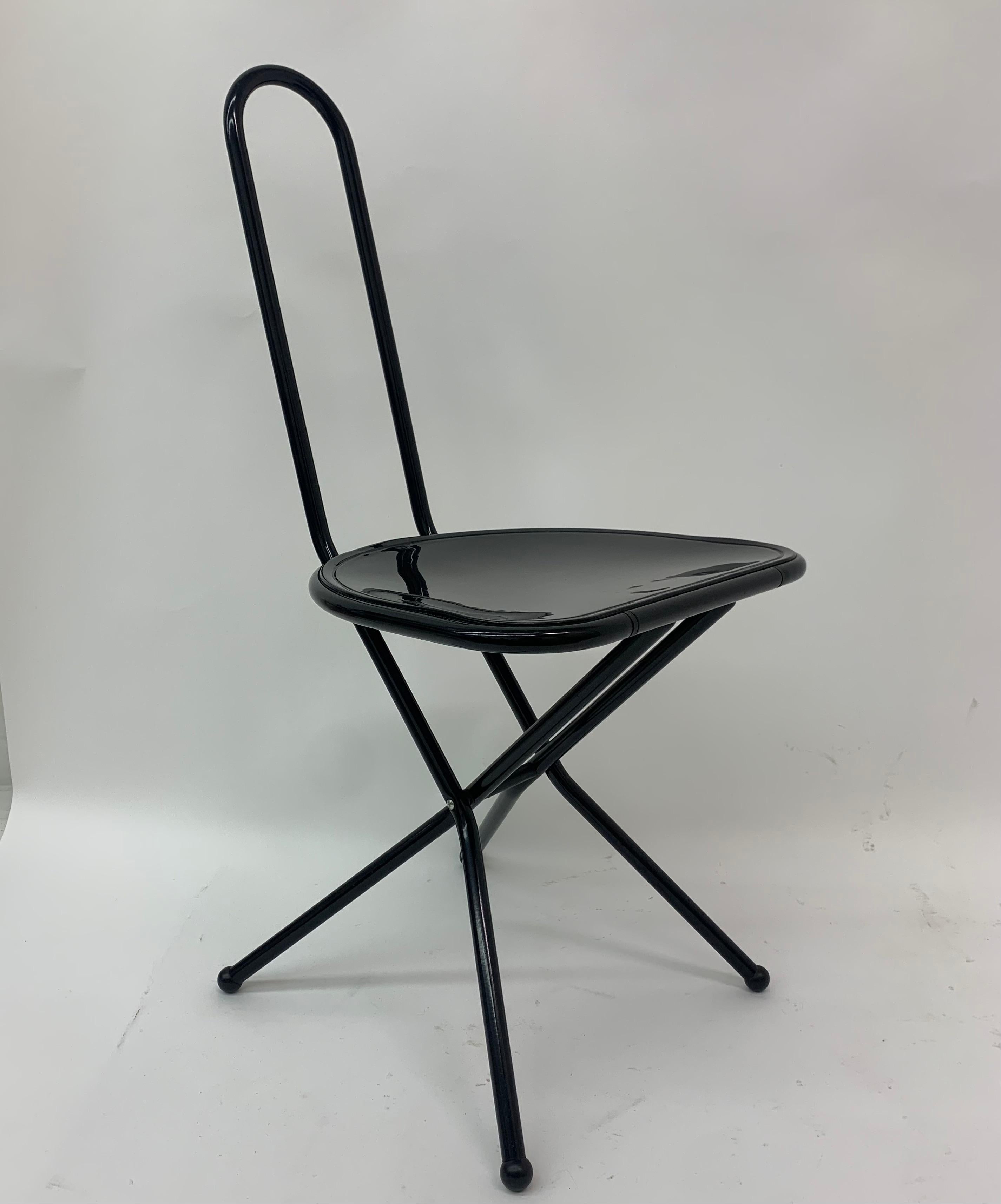 Scandinavian Modern Post Modern Folding Chair by Niels Gammelgaard for Ikea, 1980’s For Sale
