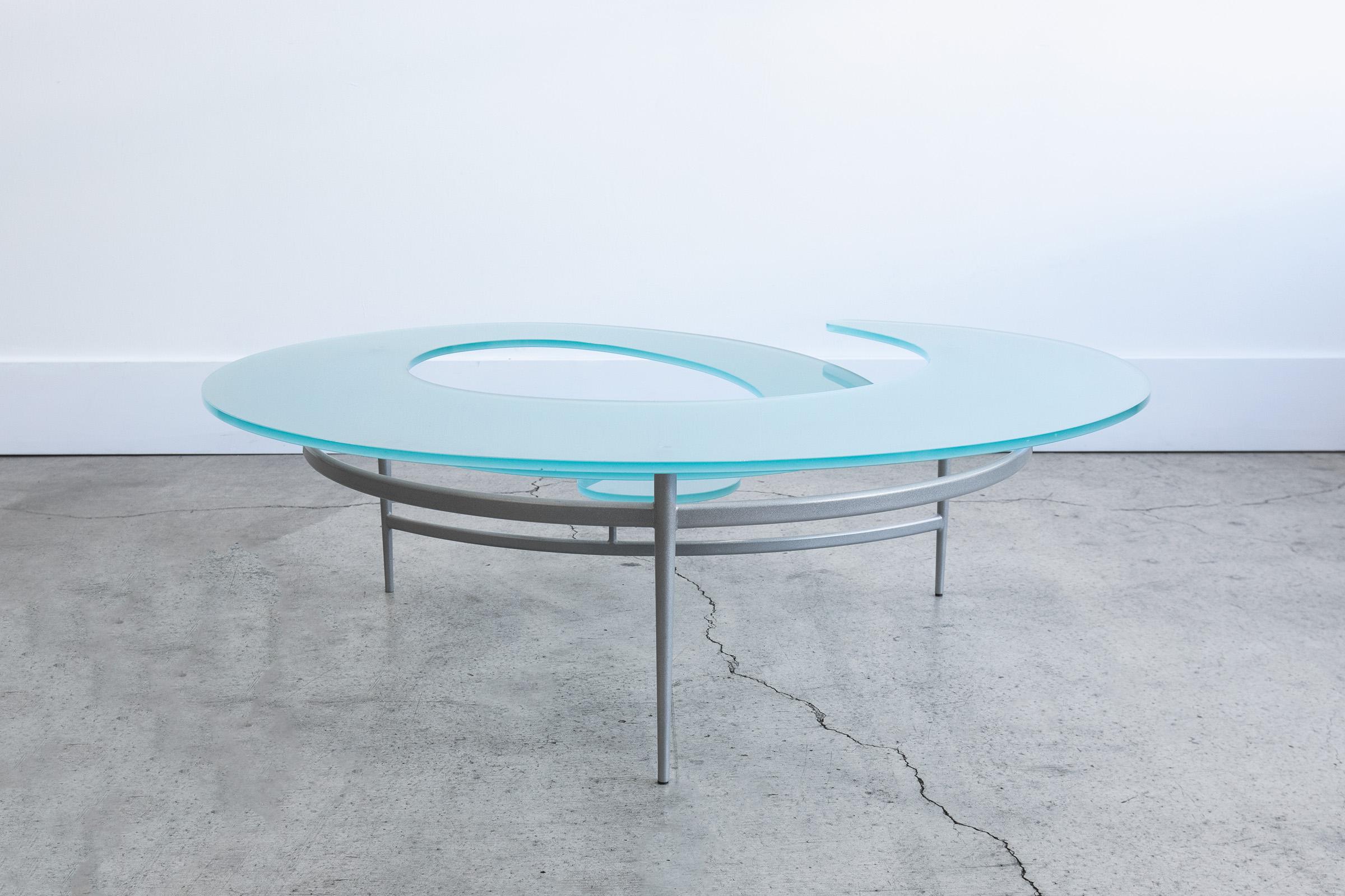 cattelan italia spiral coffee table