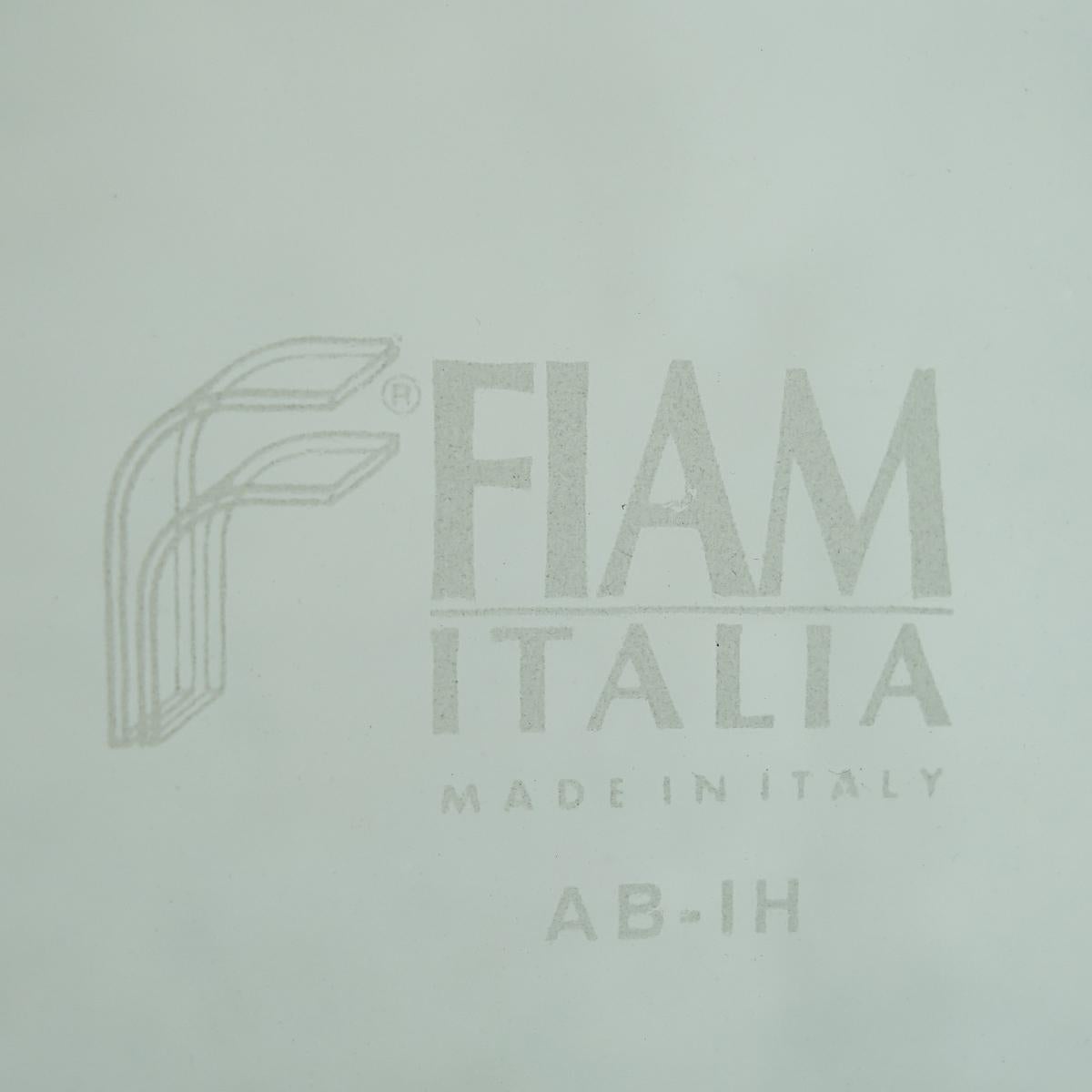 Postmodern Glass Coffee Table Tango by Fabio Di Bartolomei for Fiam Italia 3