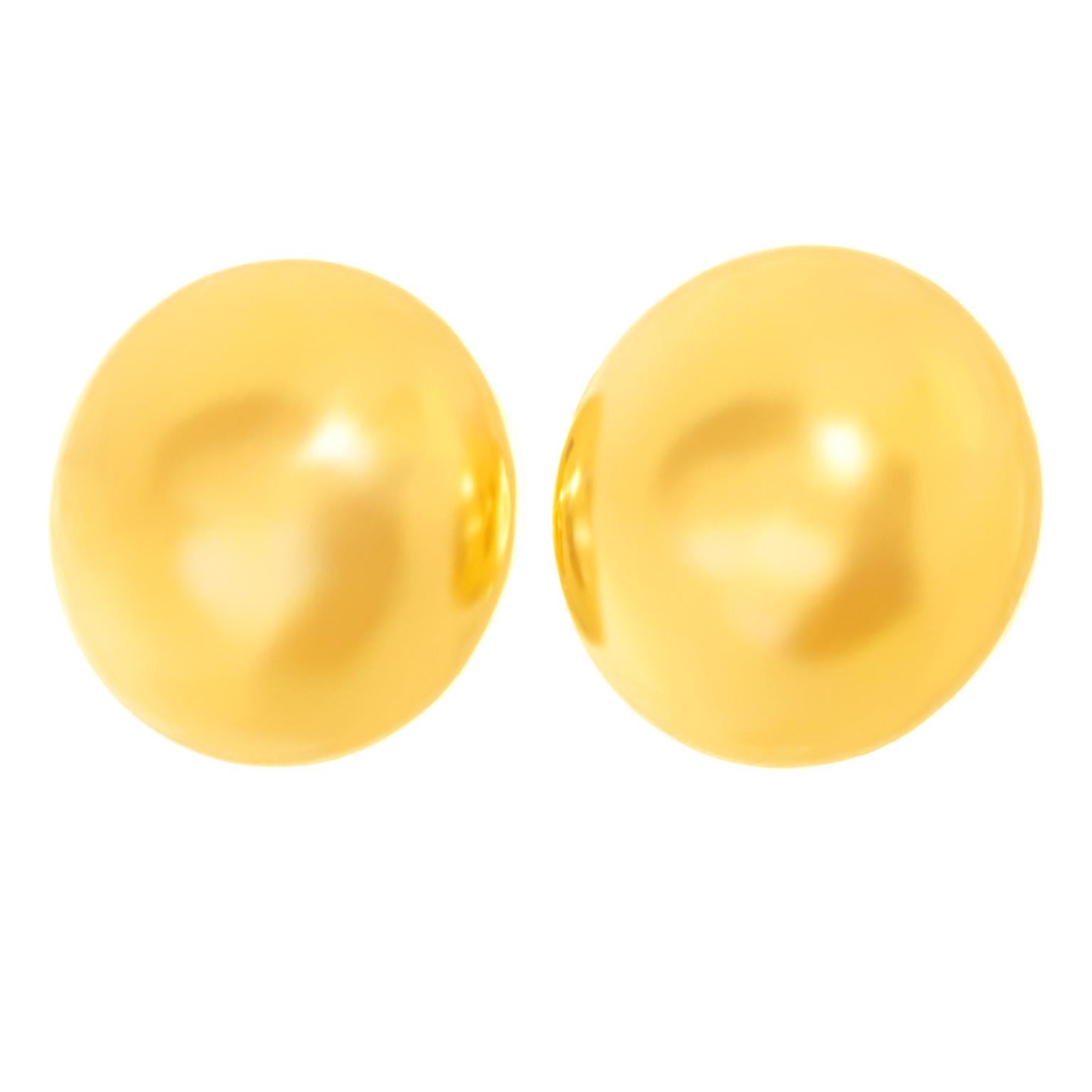 Postmodern Gold Earrings 14 Karat American 5