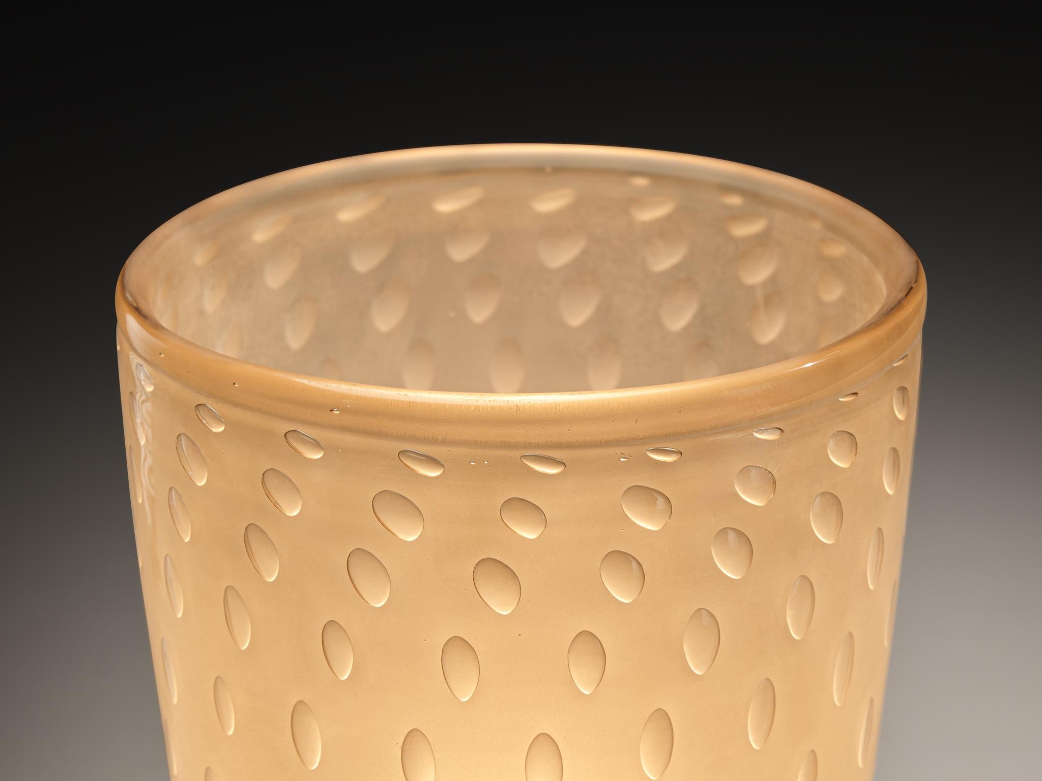 Verre Lampes de table post-modernes italiennes en verre soufflé en vente