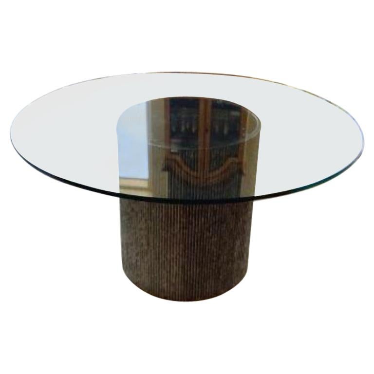 Post-Modern Granite Table in the Manner of Leon Rosen for Pace Collection 3