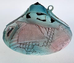 Post-Modern Hand-Built Studio Pottery Sculptural Vessel