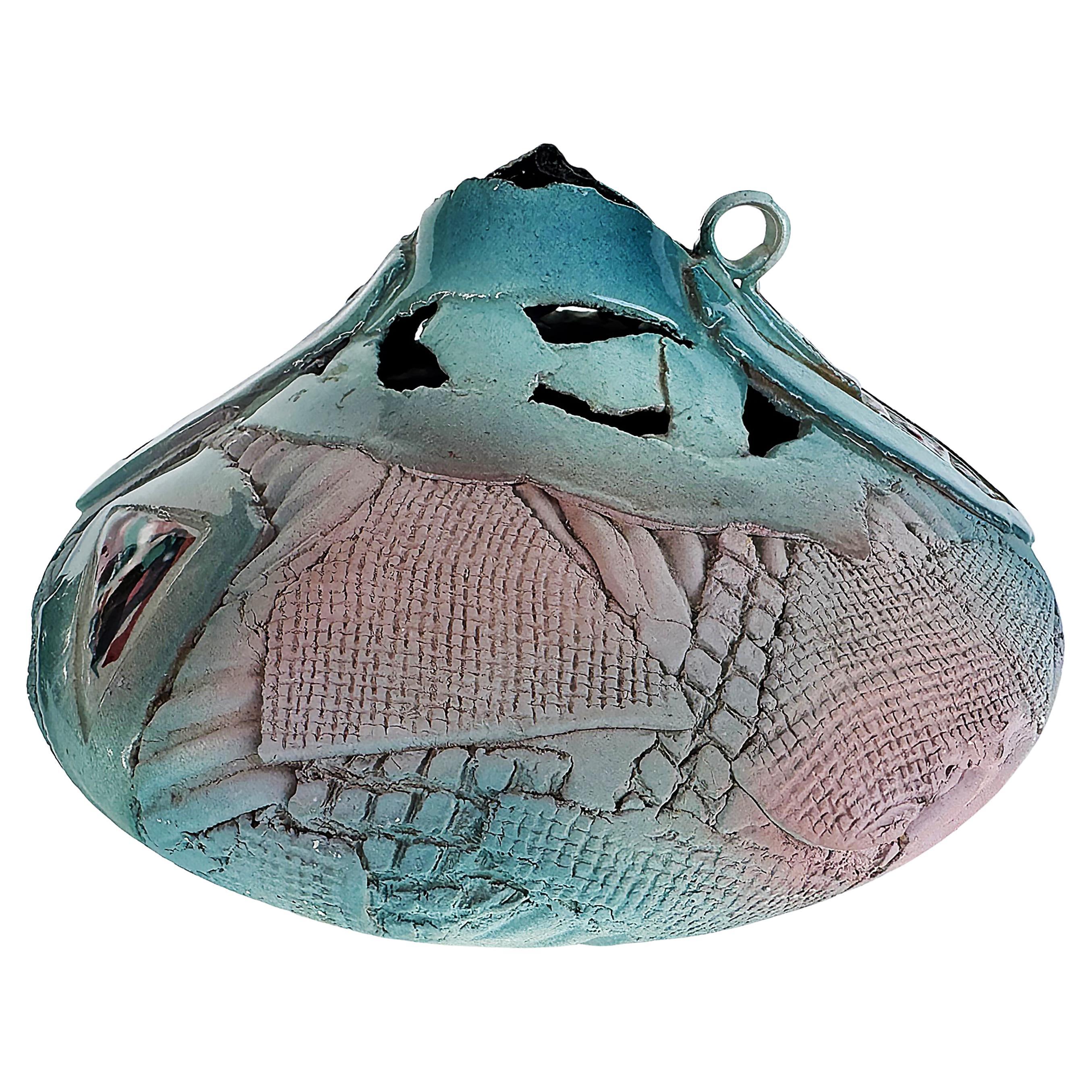 Post-Modern Hand-Built Studio Pottery Sculptural Vessel