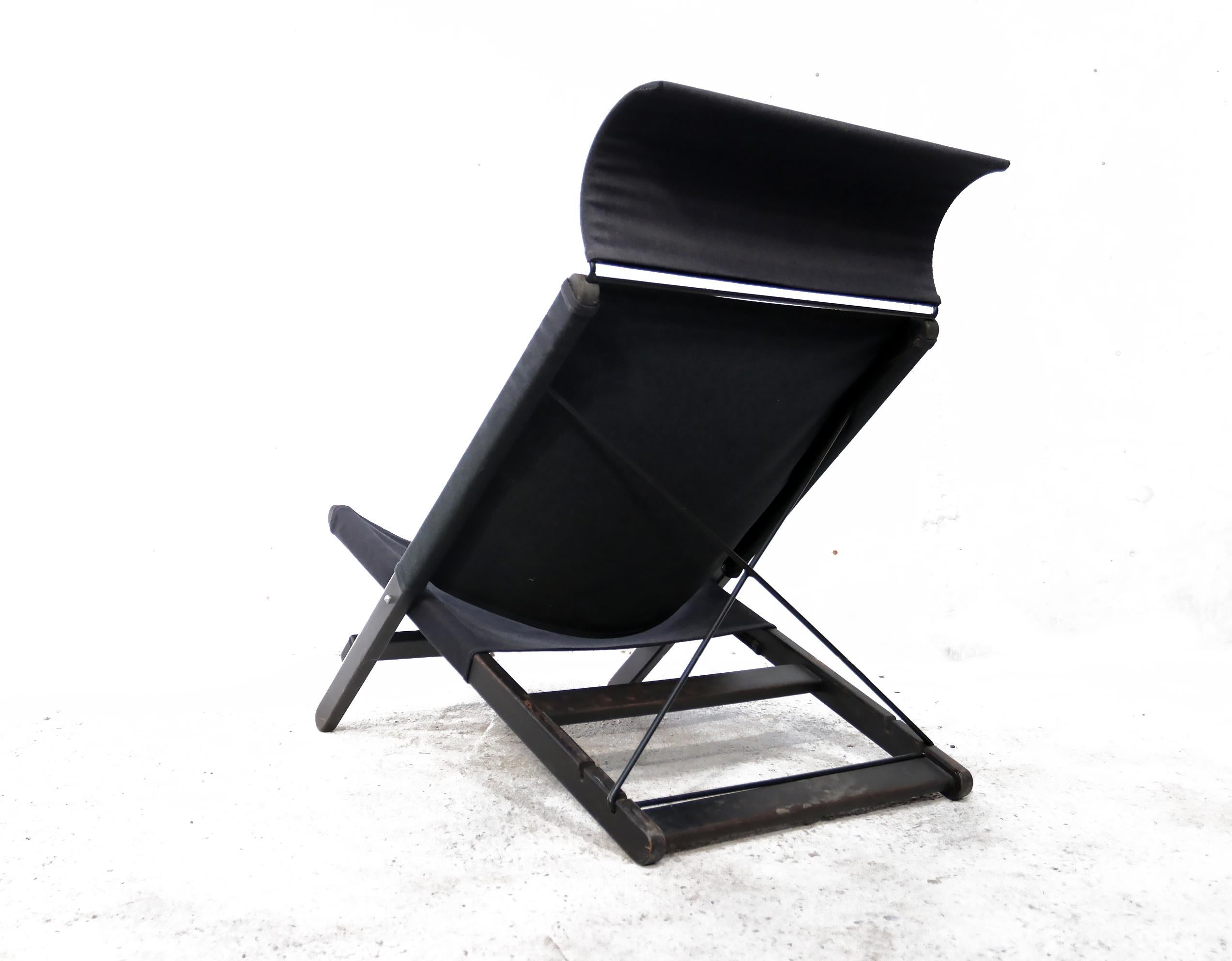 Post-Modern Postmodern Hestra Tord Björklund, Jeans Folding Chair, 1991 For Sale