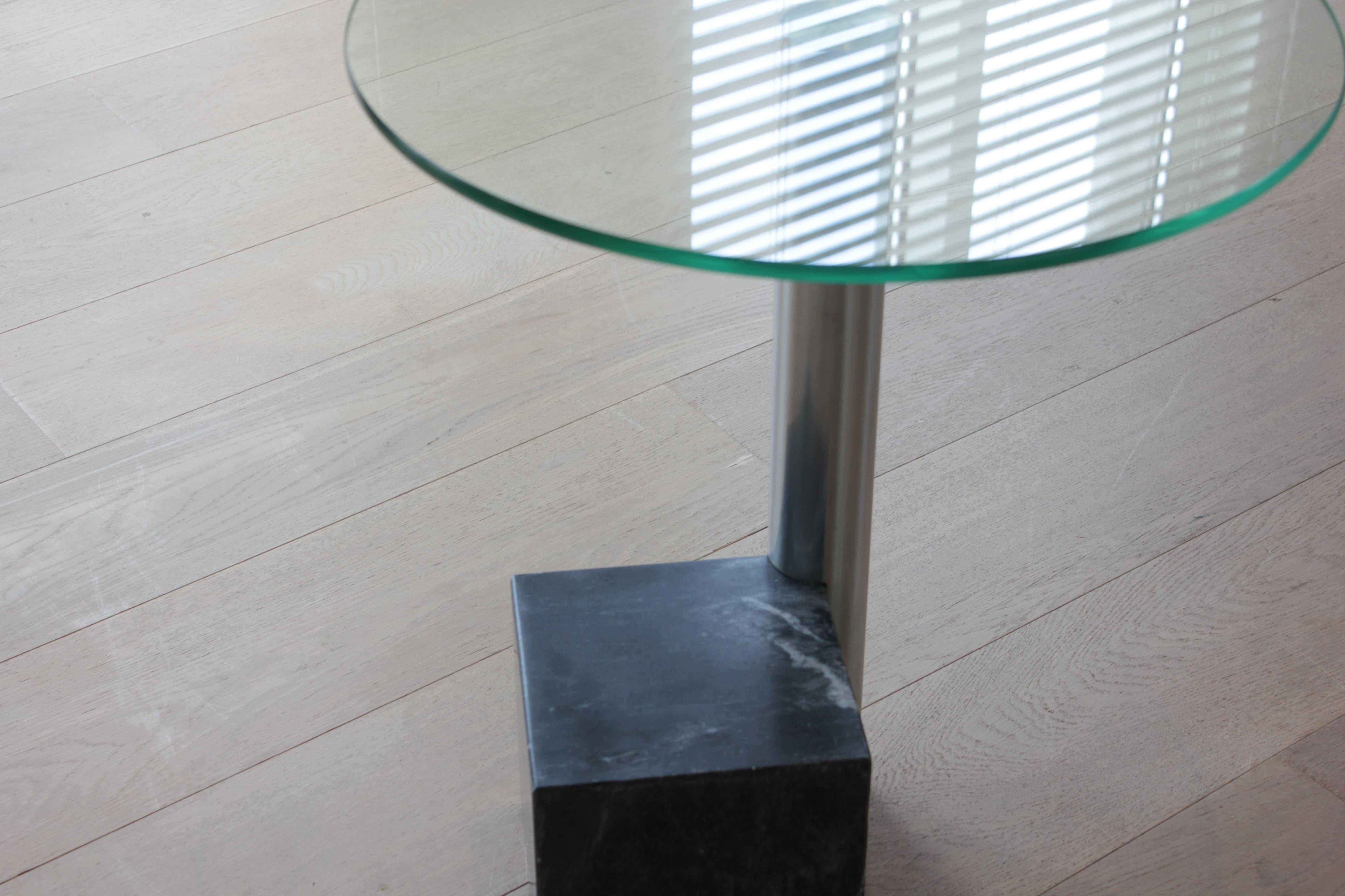 20th Century  Post-Modern HK2 Side table by Hank Kwint for Metaform For Sale