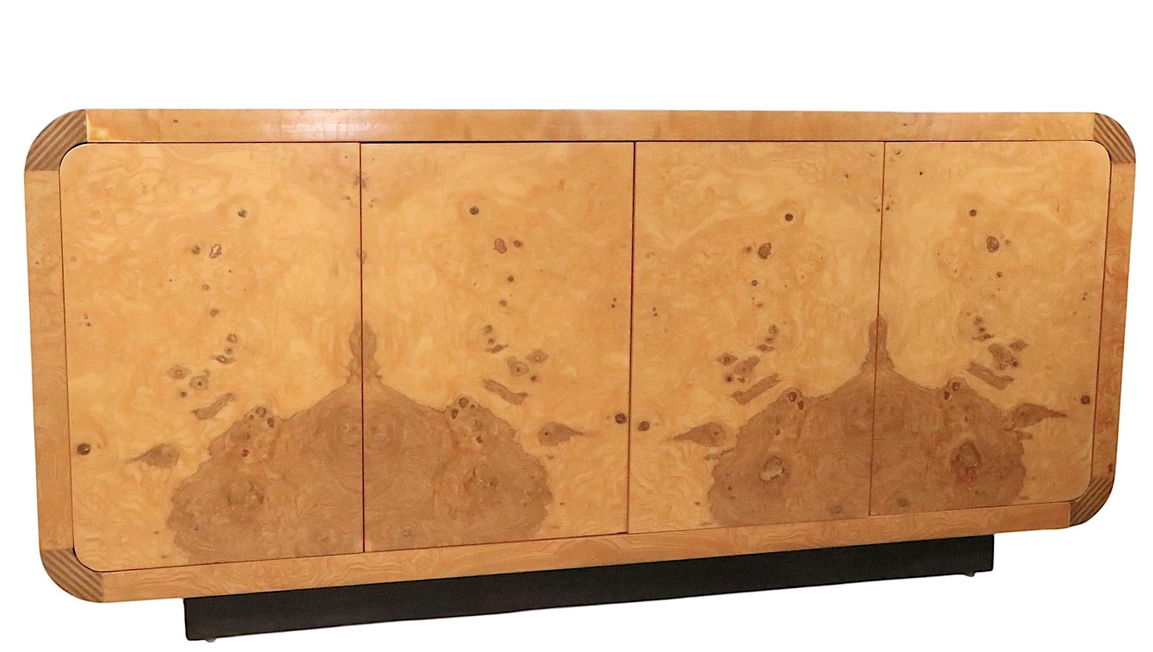Post Modern Hollywood Regency Server Sideboard Credenza Scene II by Henredon in vendita 6