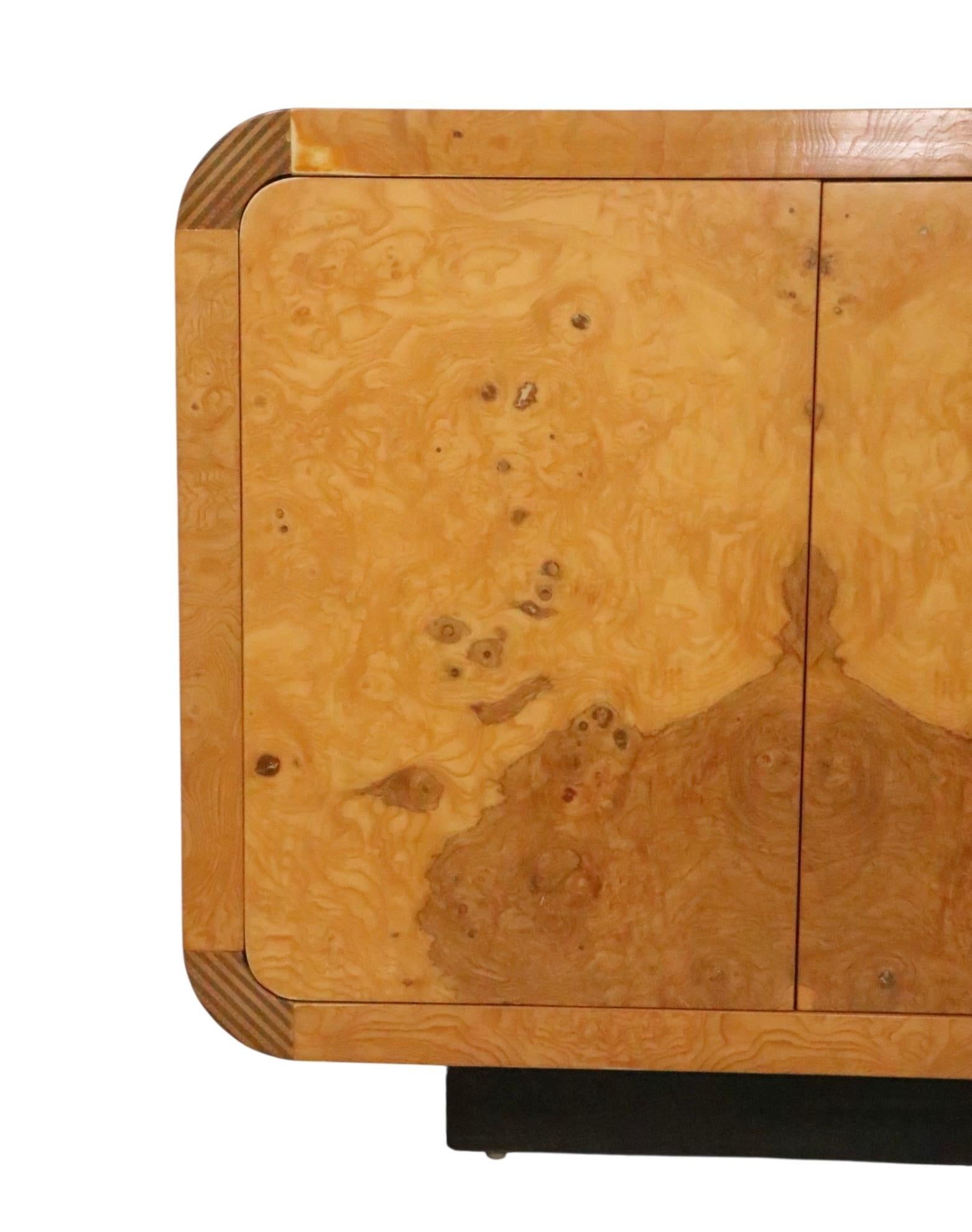 Post Modern Hollywood Regency Server Sideboard Credenza Scene II by Henredon in vendita 7
