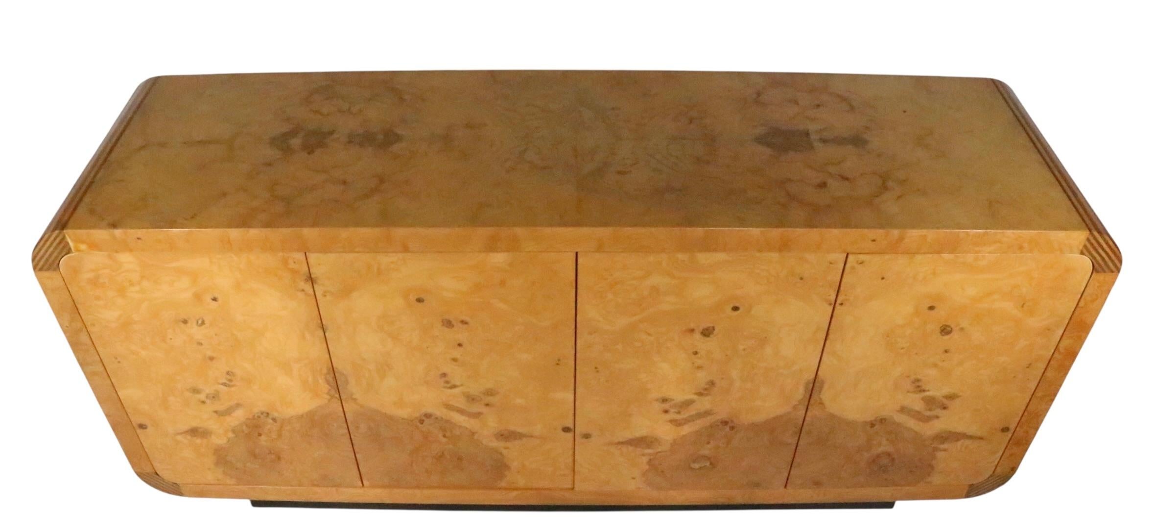 Post Modern Hollywood Regency Server Sideboard Credenza Scene II by Henredon in vendita 9