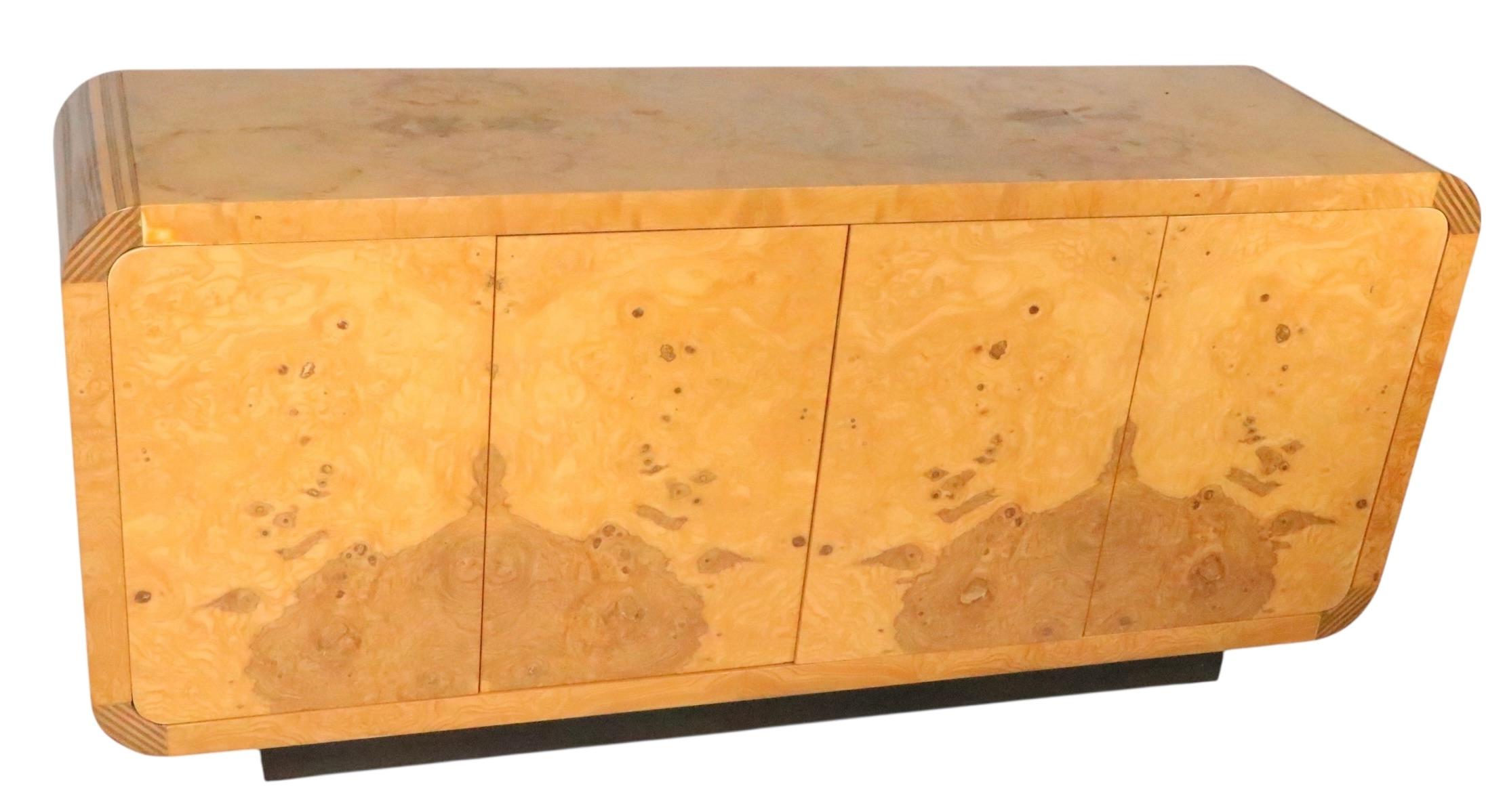 Post Modern Hollywood Regency Server Sideboard Credenza Scene II by Henredon in vendita 11