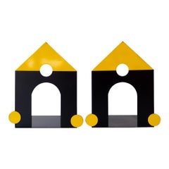 Postmodern House Bookends Memphis Milano