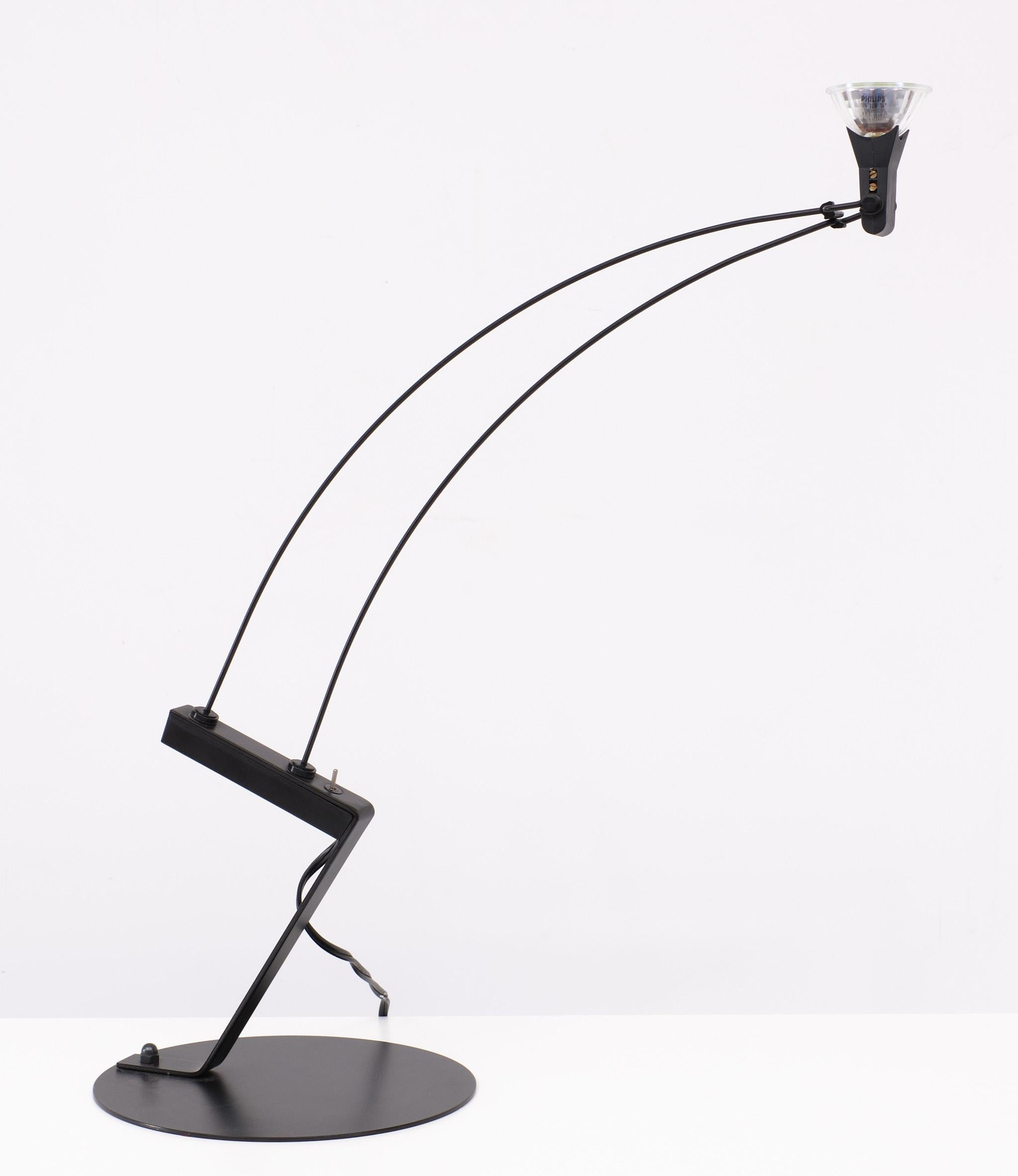 Métal Post Modern  Lampe de table halogène Ikea Rapid  1980s   en vente