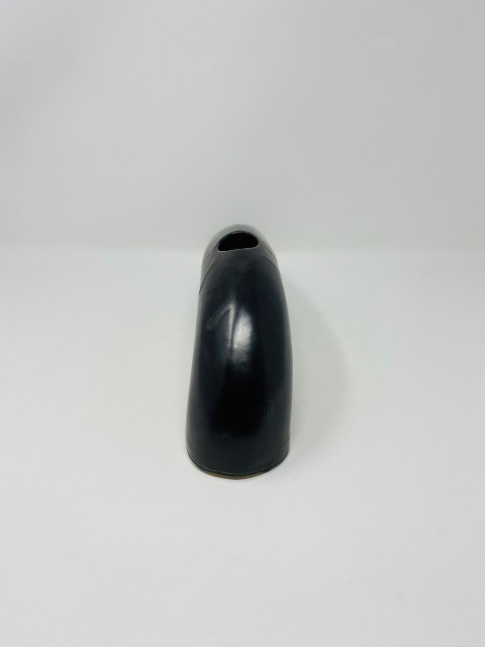 Late 20th Century Post Modern Ikebana Vase by Libby Ware For Sale