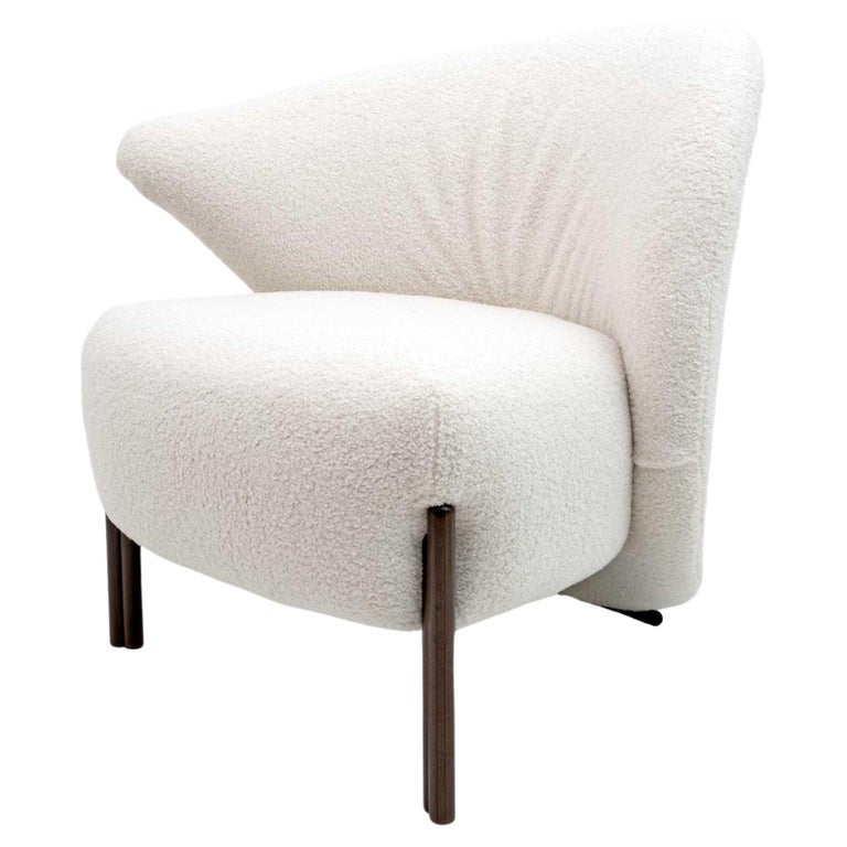 Boucle Fabric Boucle Chair Zara UPHOLSTERED BOUCLÉ ACCENT CHAIR