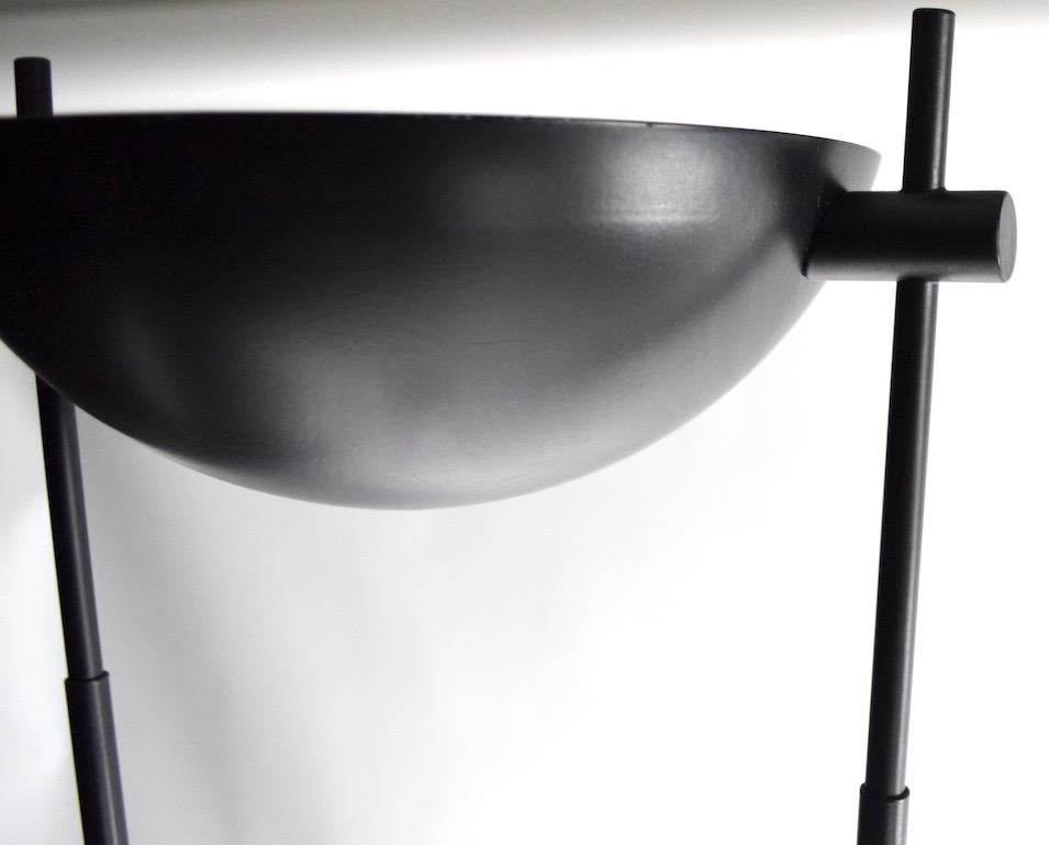 Steel Post Modern Italian Halogen Floor Lamp by Relux