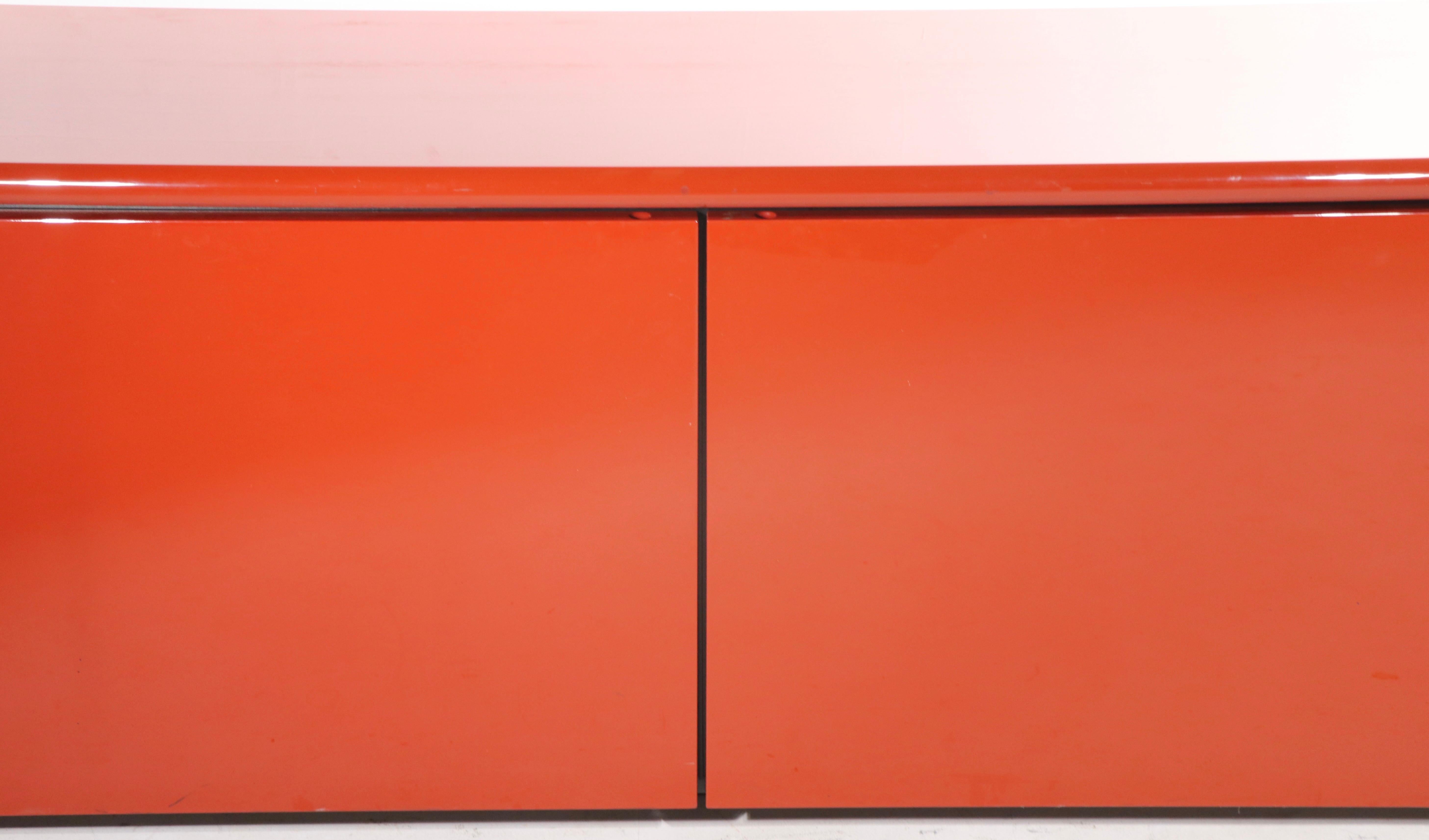 Post Modern Italian Lacquer Sideboard by Stoppino and Acerbis 12
