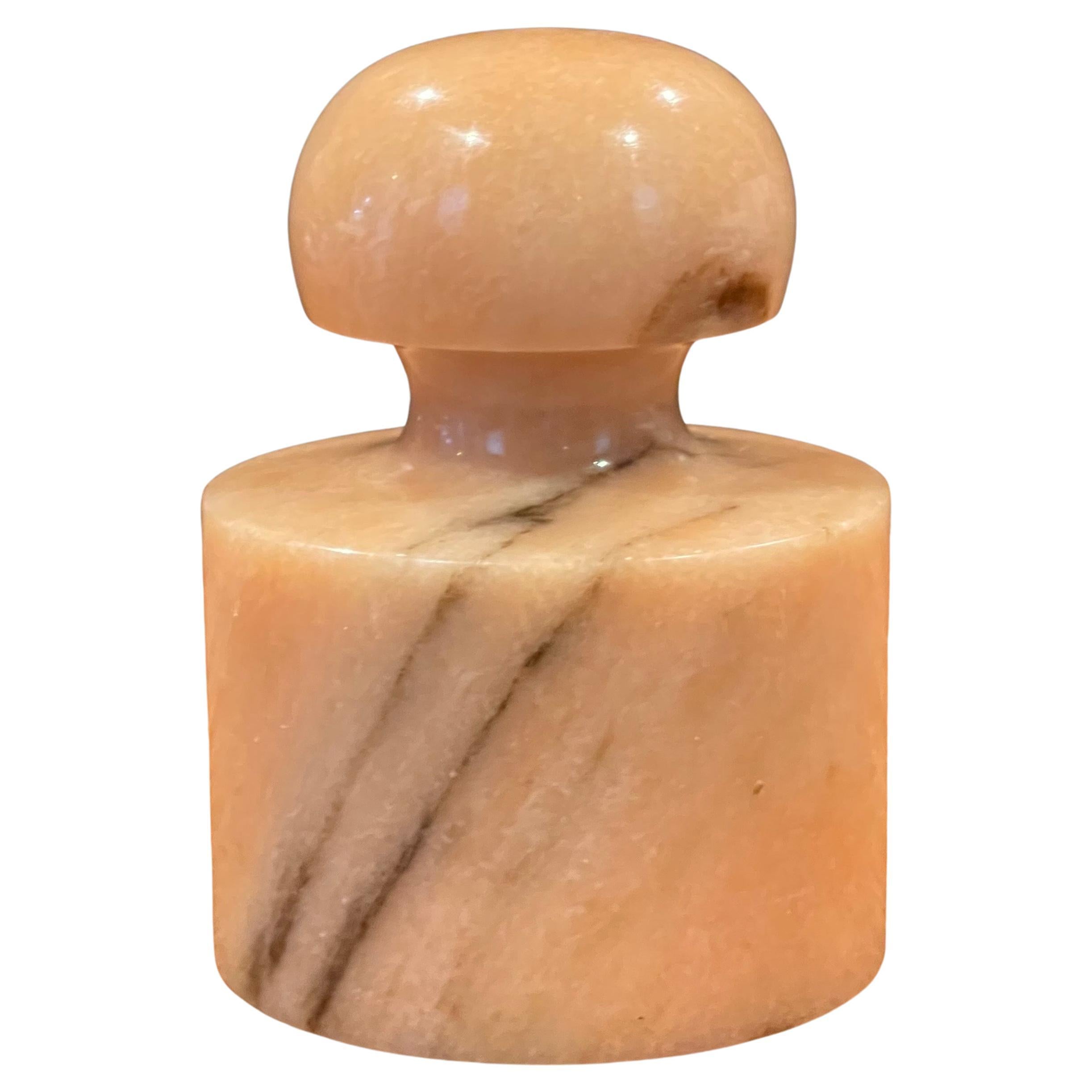Post-Modern Italian Marble Column Paperweight For Sale 8