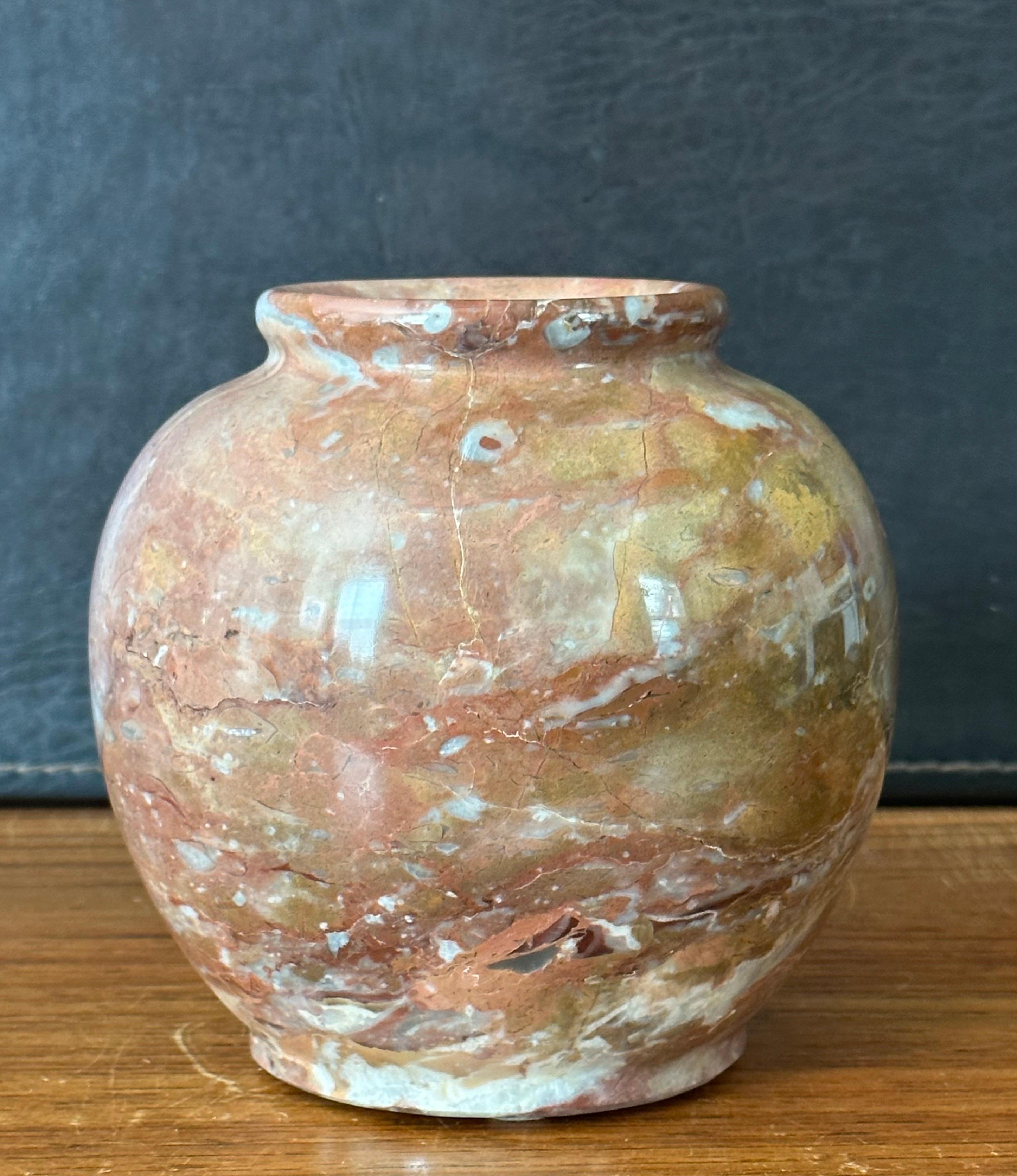20th Century Post-Modern Italian Marble Vase