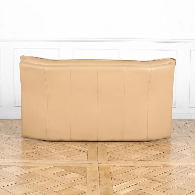 20ième siècle Canapé et pouf italiens post-modernes de Nicoletti Salotti en vente