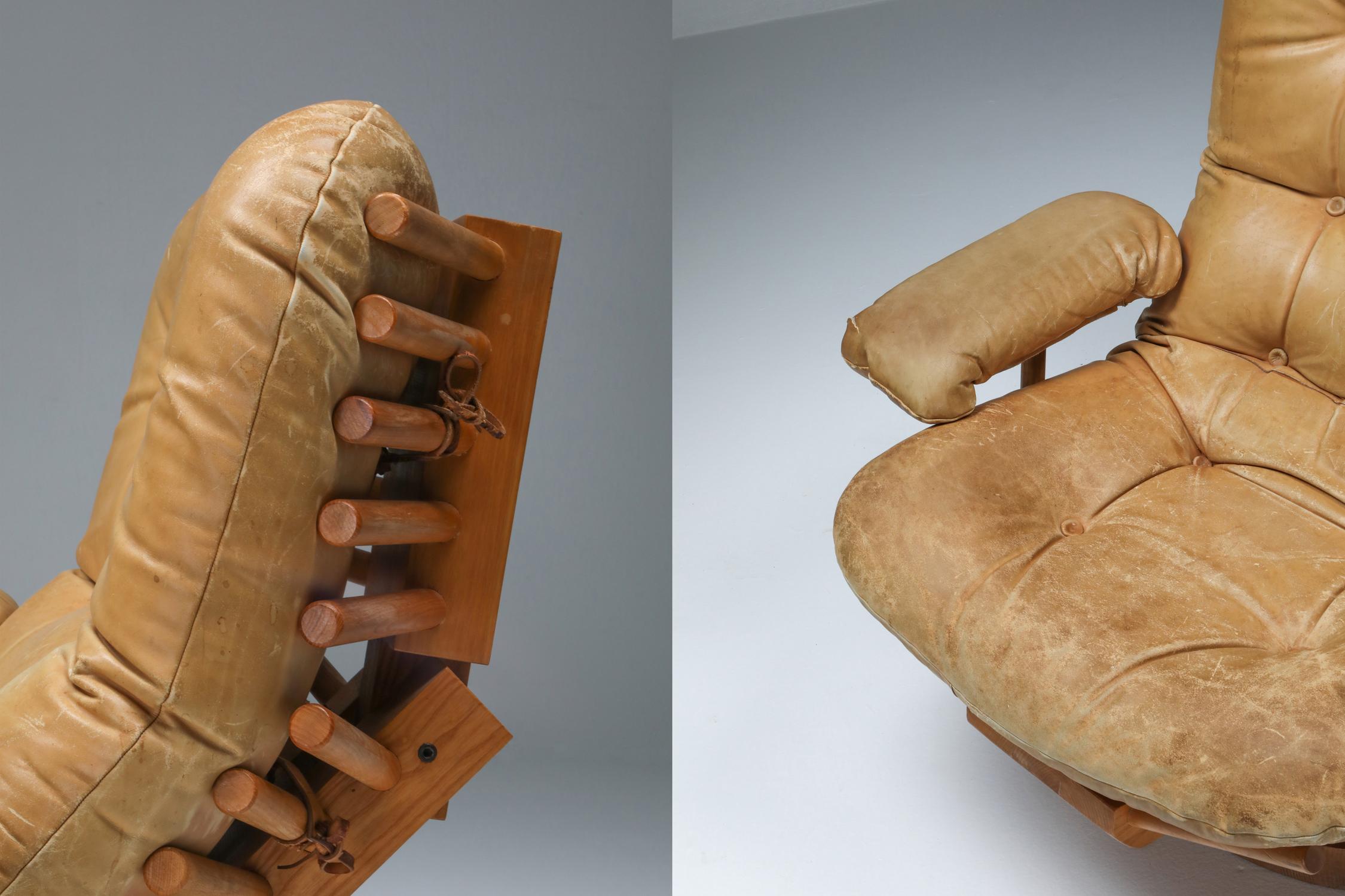 Postmodern 'Koala' Lounge Chair by O.F. Blaha 1