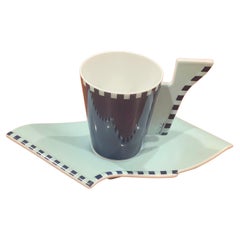 Post-Modern "Kunstlertasse #1" Set by Solveig Samhaber for Rosenthal Studio-Line