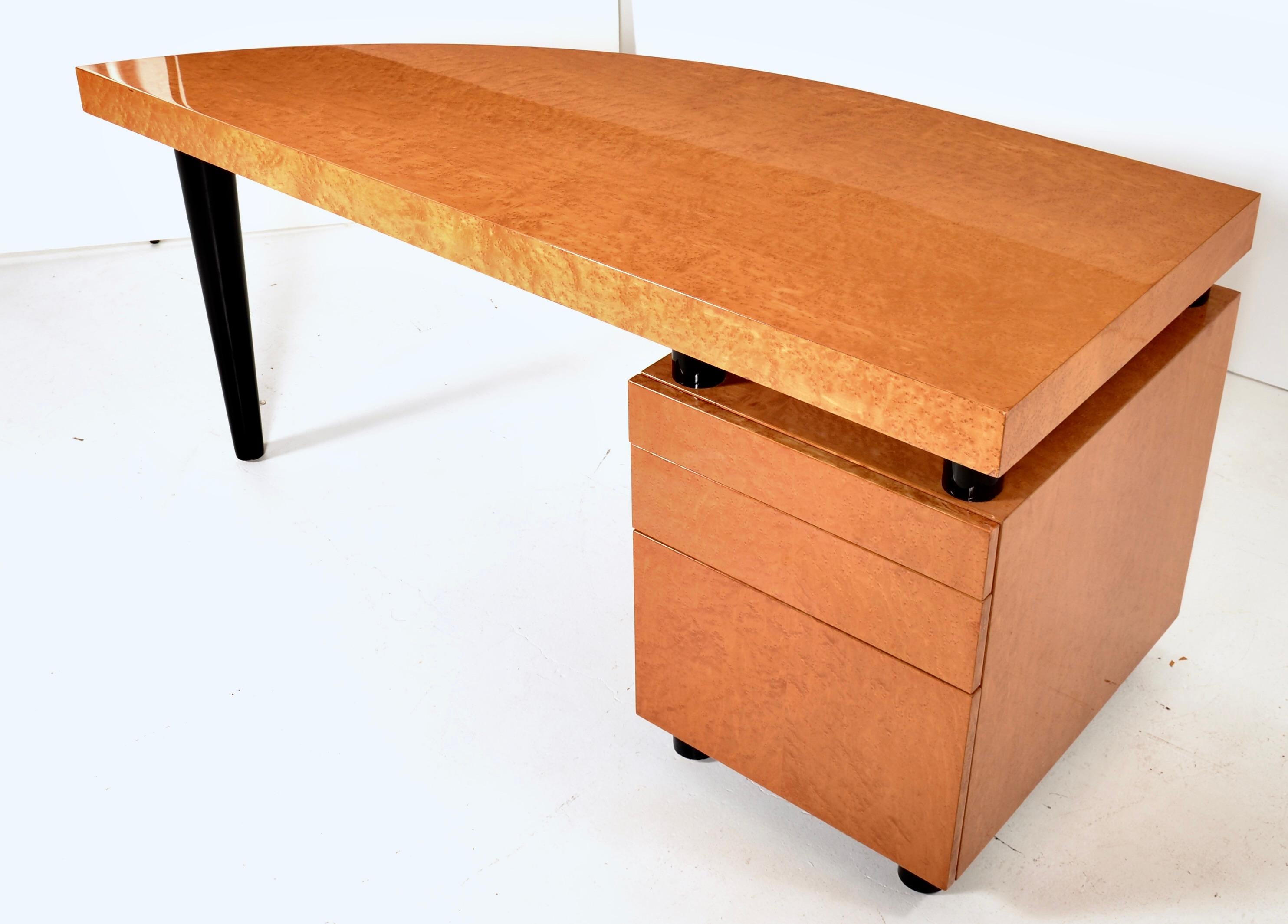 American Post Modern Lacquered Maple 