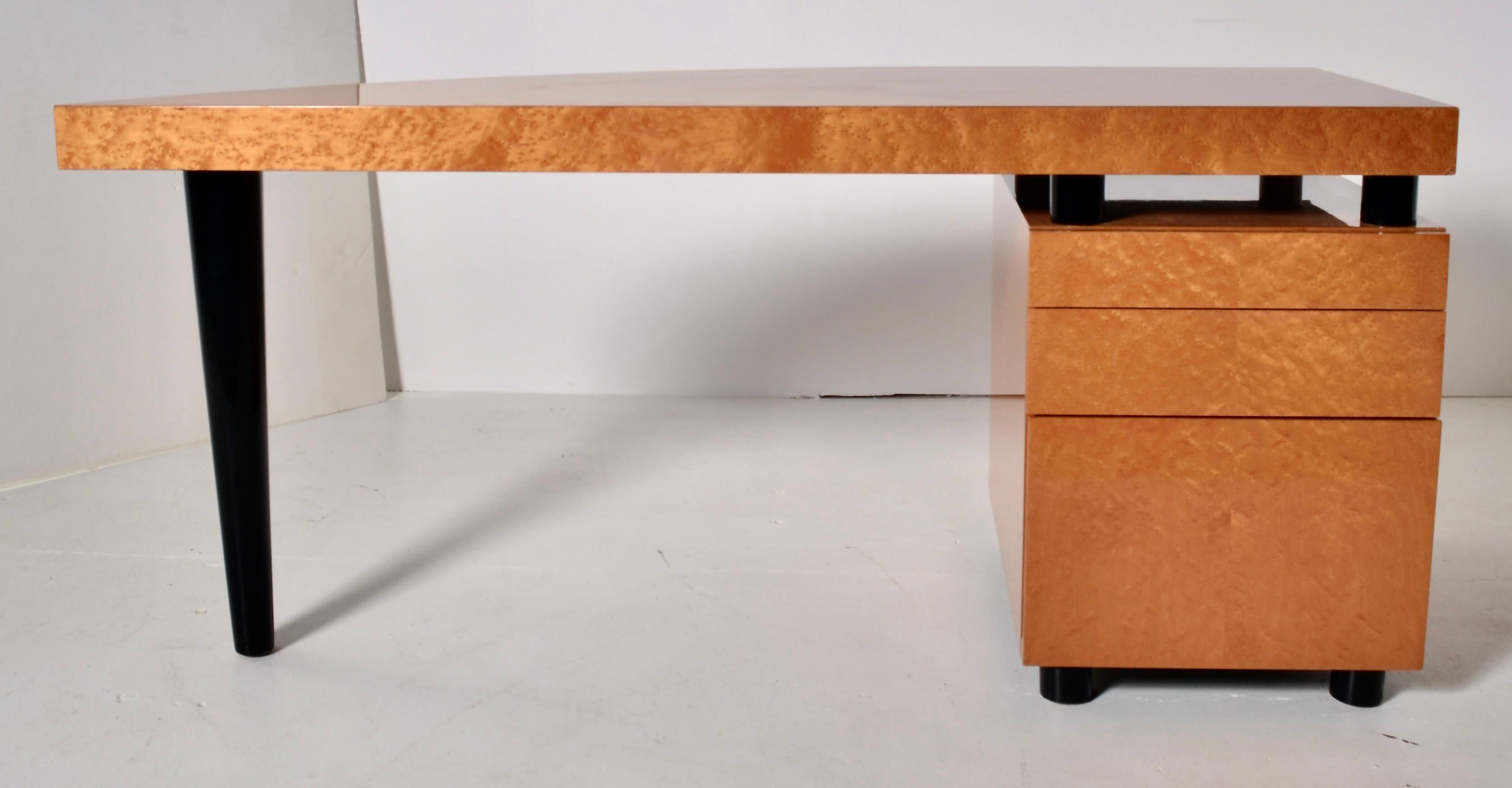 Late 20th Century Post Modern Lacquered Maple 