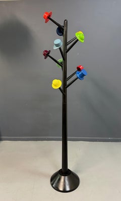 Post Modern L'albero Dei Cappelli Coat Rack by Ugo Nespolo for Origlia Pragma