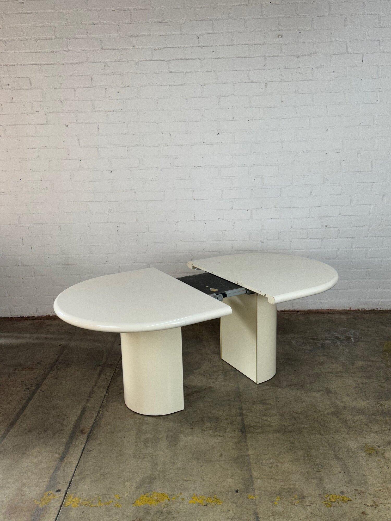 Mid-Century Modern Post Modern Laminate Dining Table