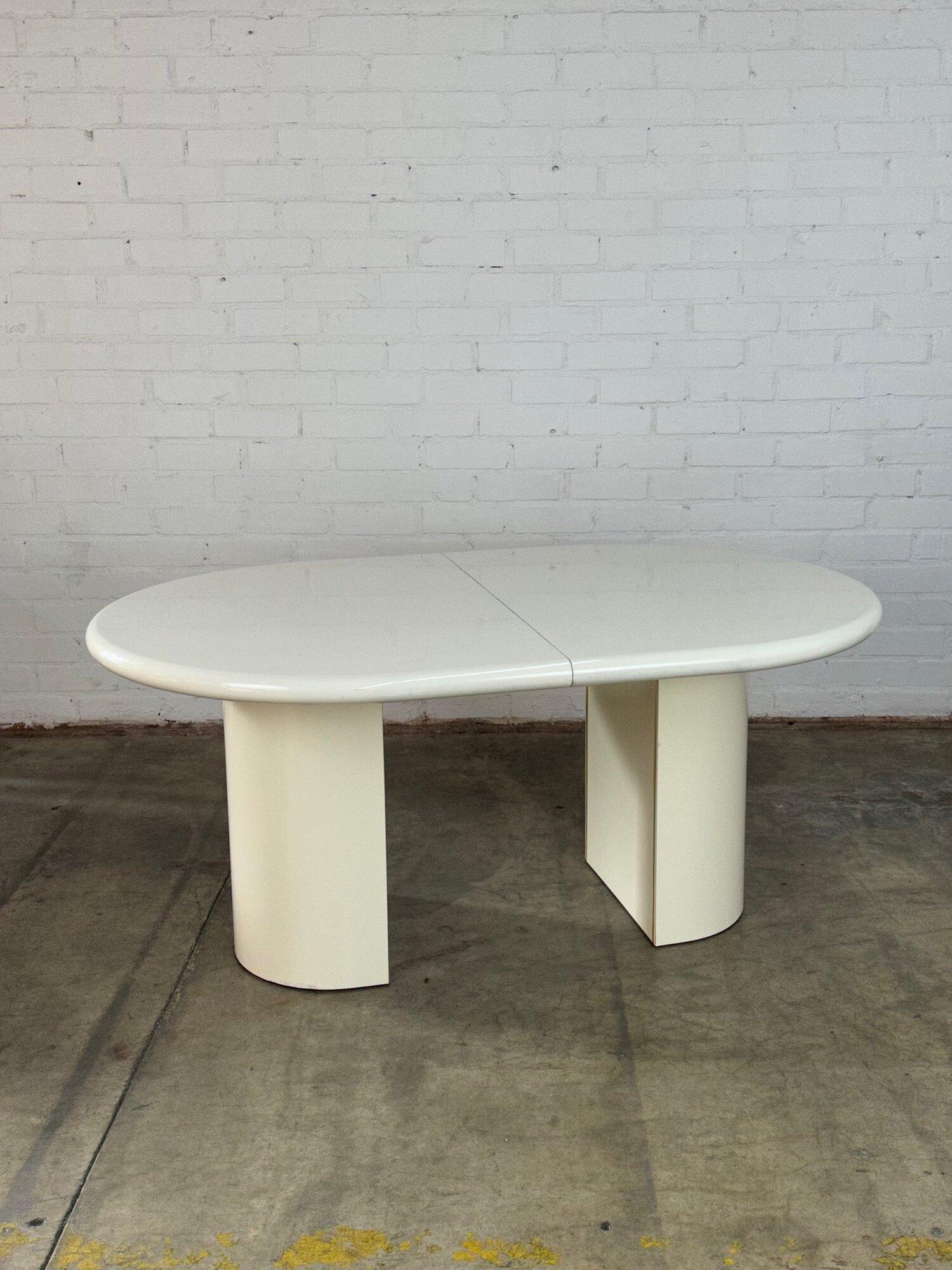 American Post Modern Laminate Dining Table