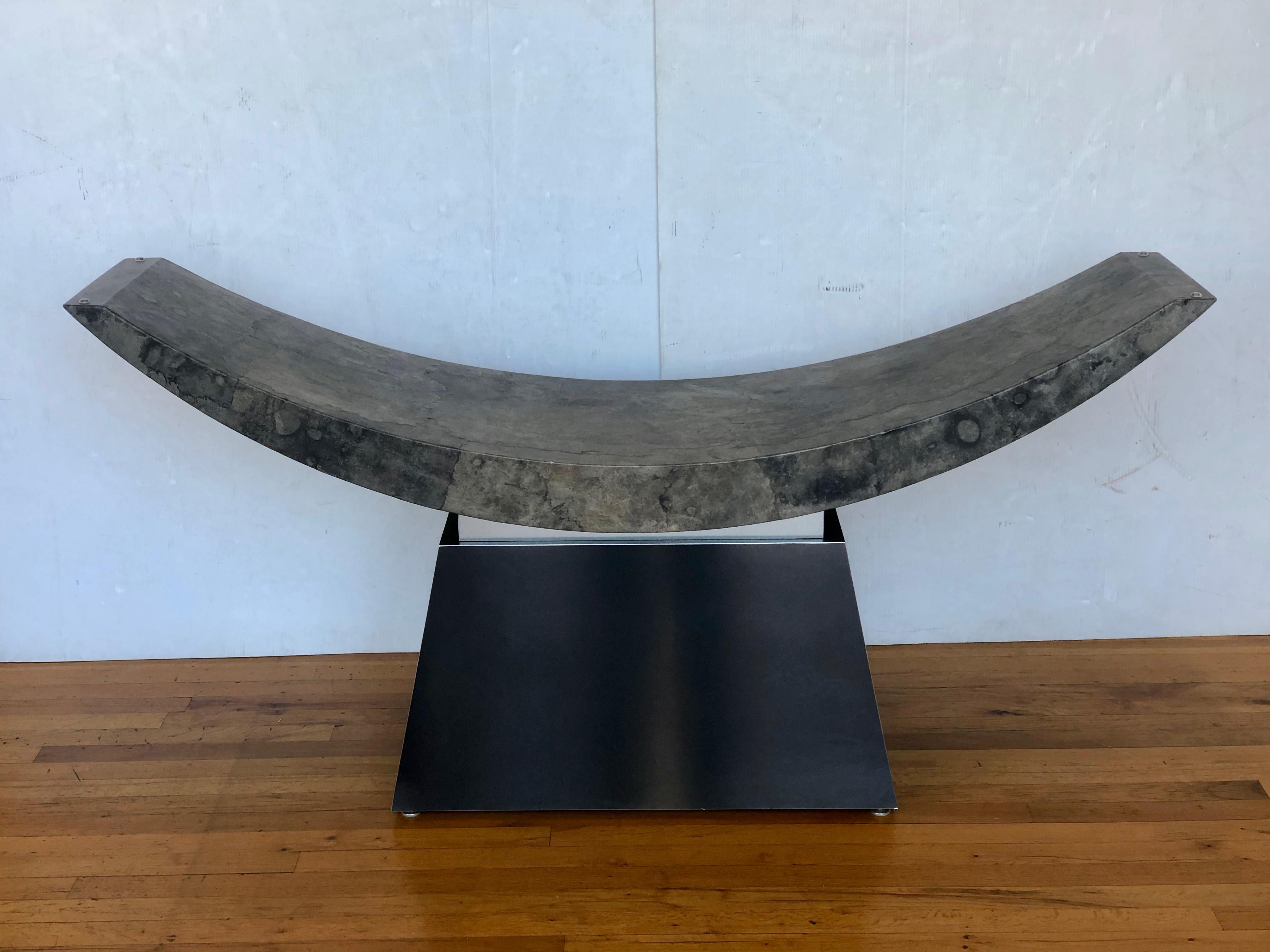 Postmodern Large Dinning /Sofa Table Base In Good Condition In San Diego, CA