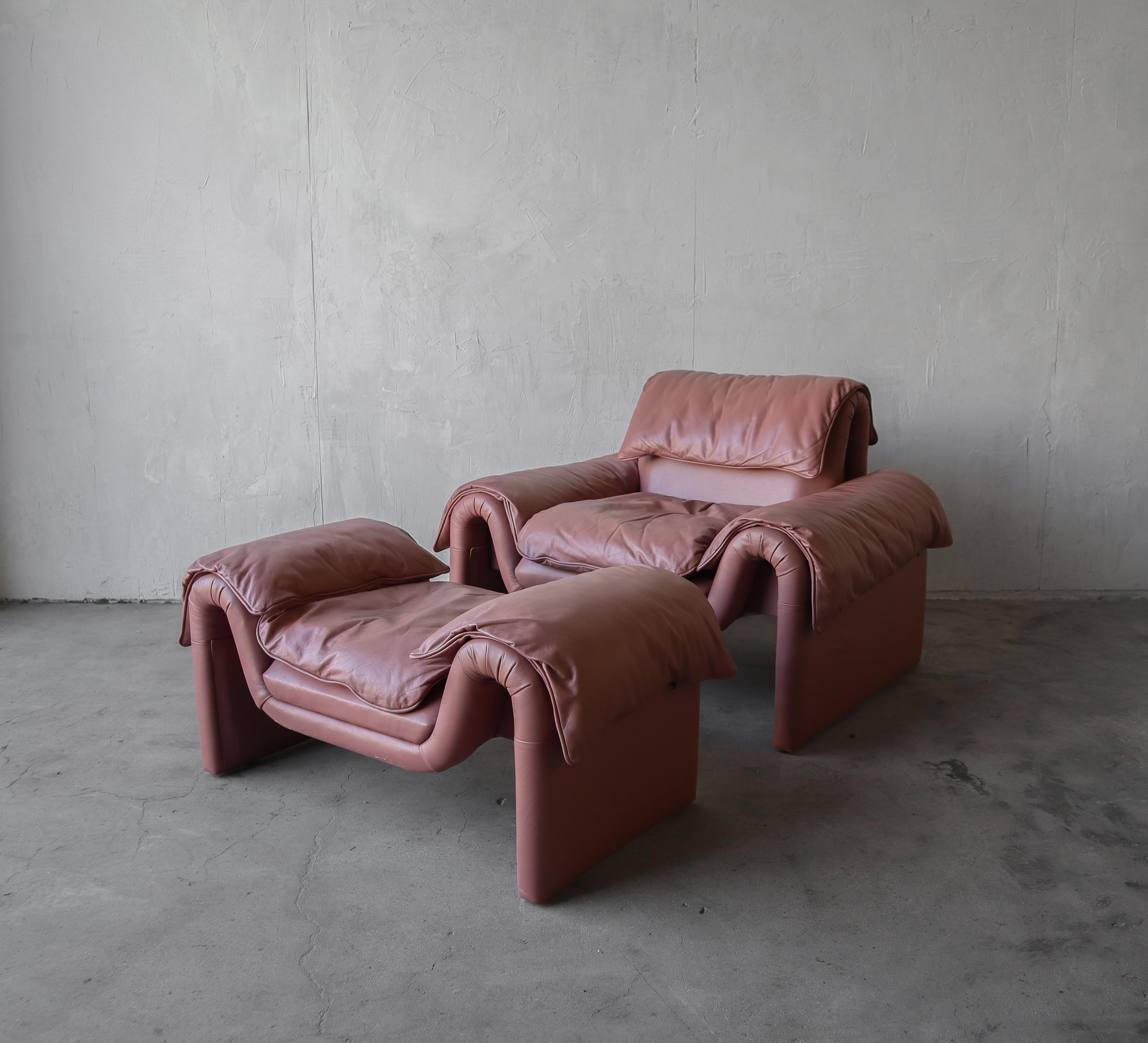 Post-Modern Post Modern Leather Living Room Set by De Sede