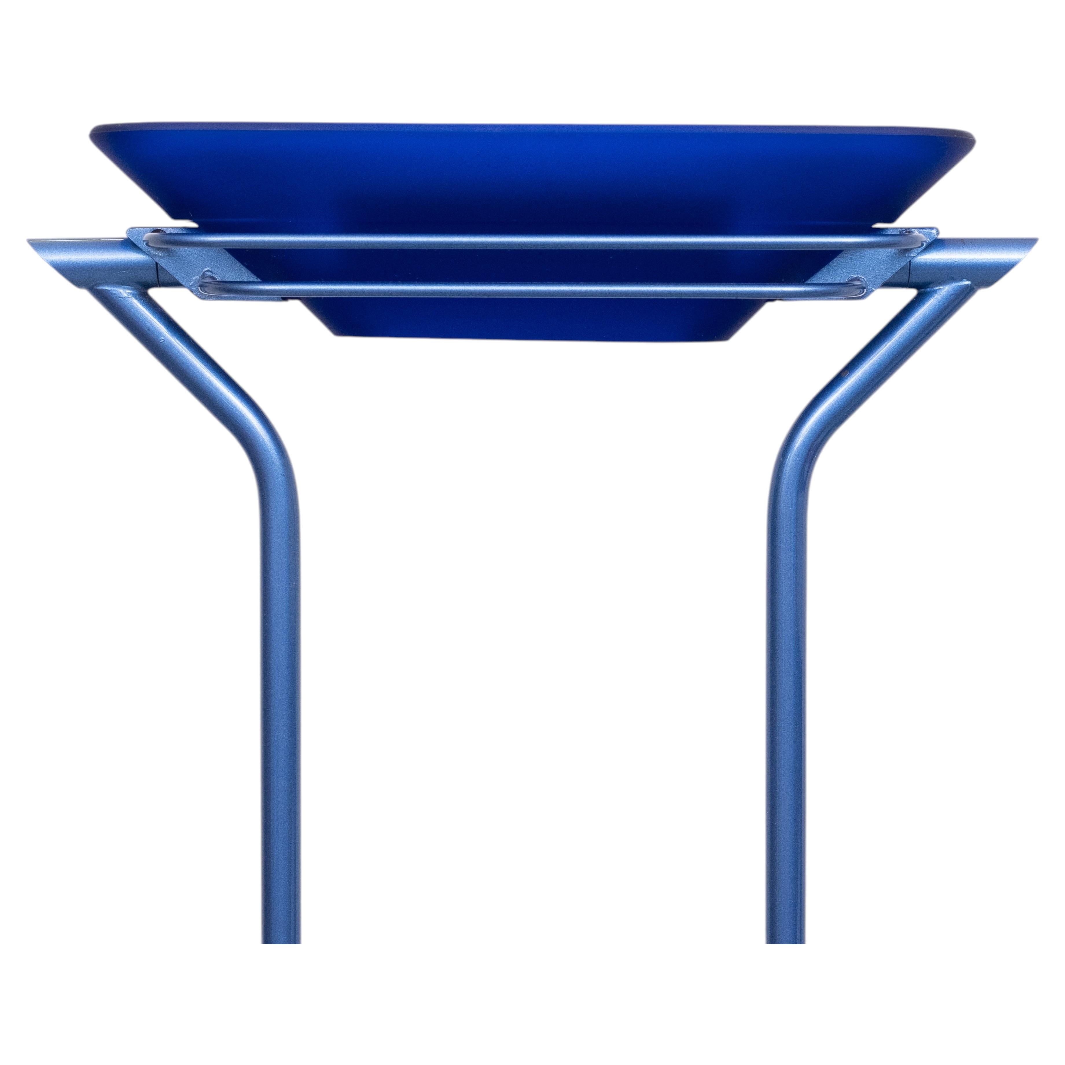 Post modern light Blue Halogen Floor lamp Design by Jordi Vilardell For Sale